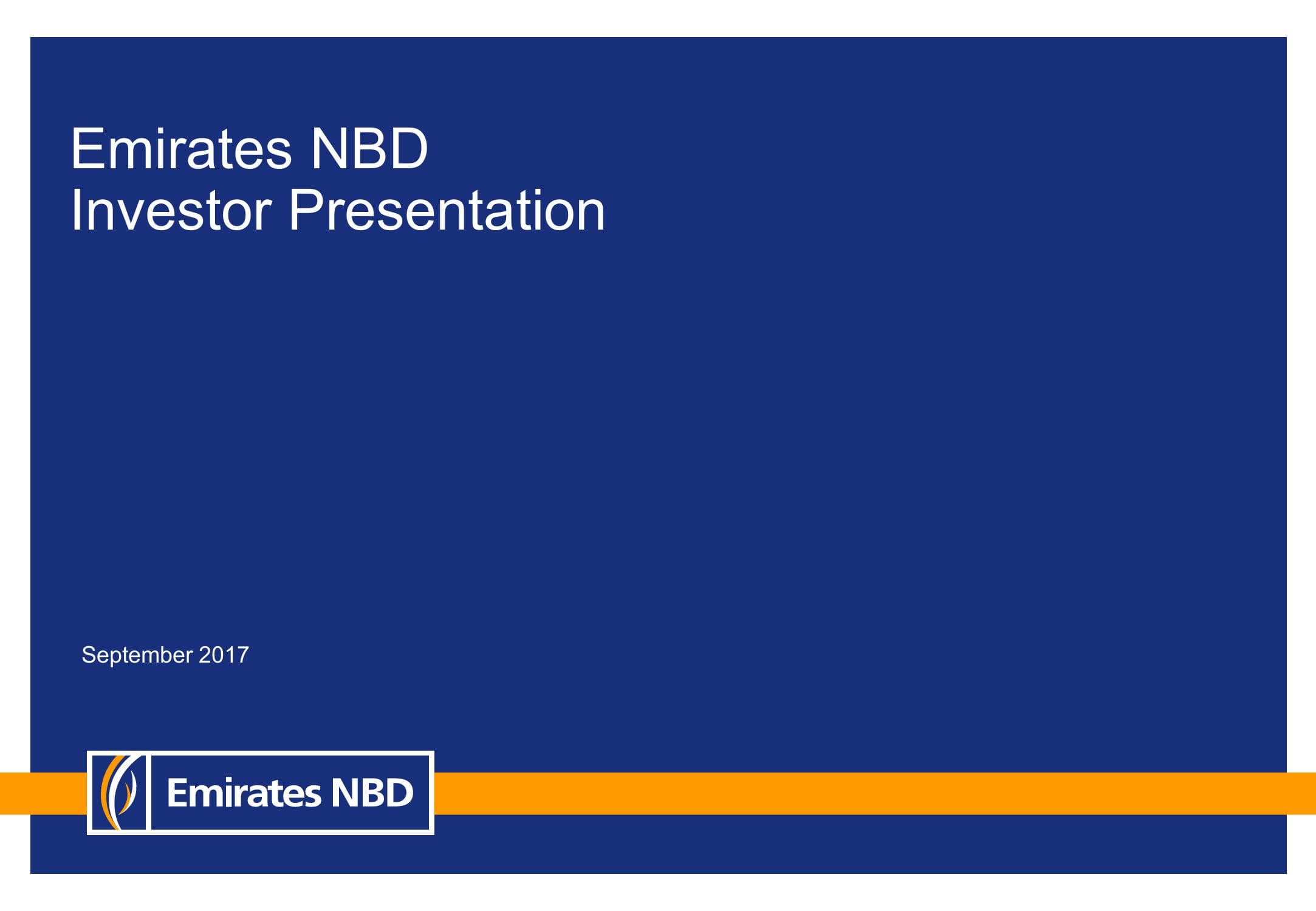 Emirates NBD Financial Performance and Market Update image