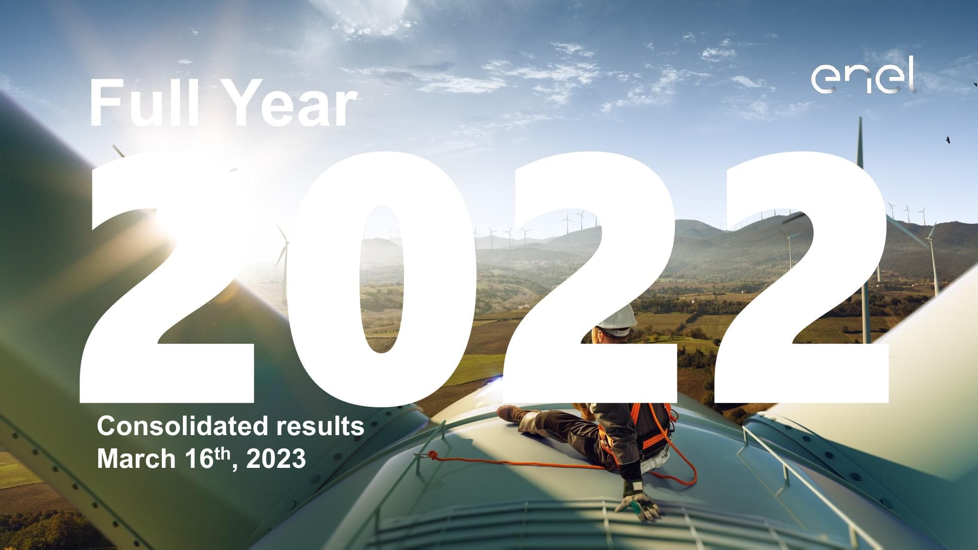 Enel FY 2022 Consolidated Results image