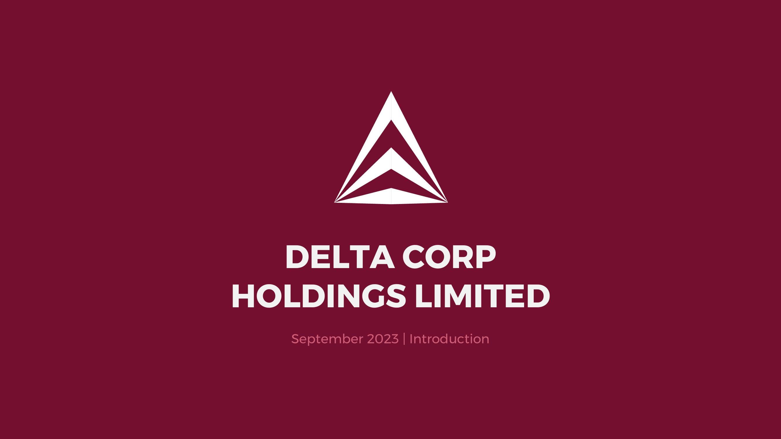 Introduction to Delta Corp image