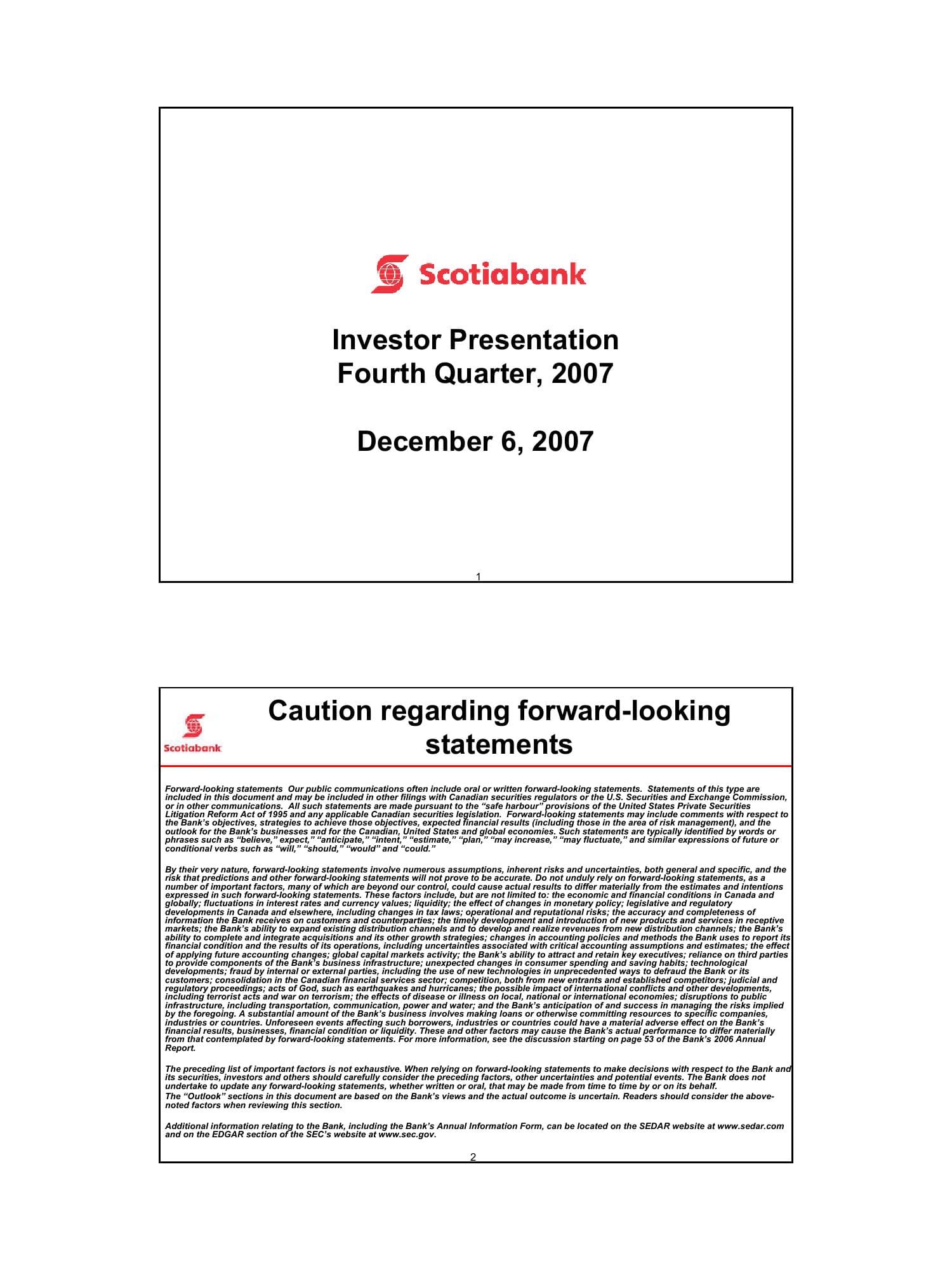 Scotiabank Financial Performance Review image