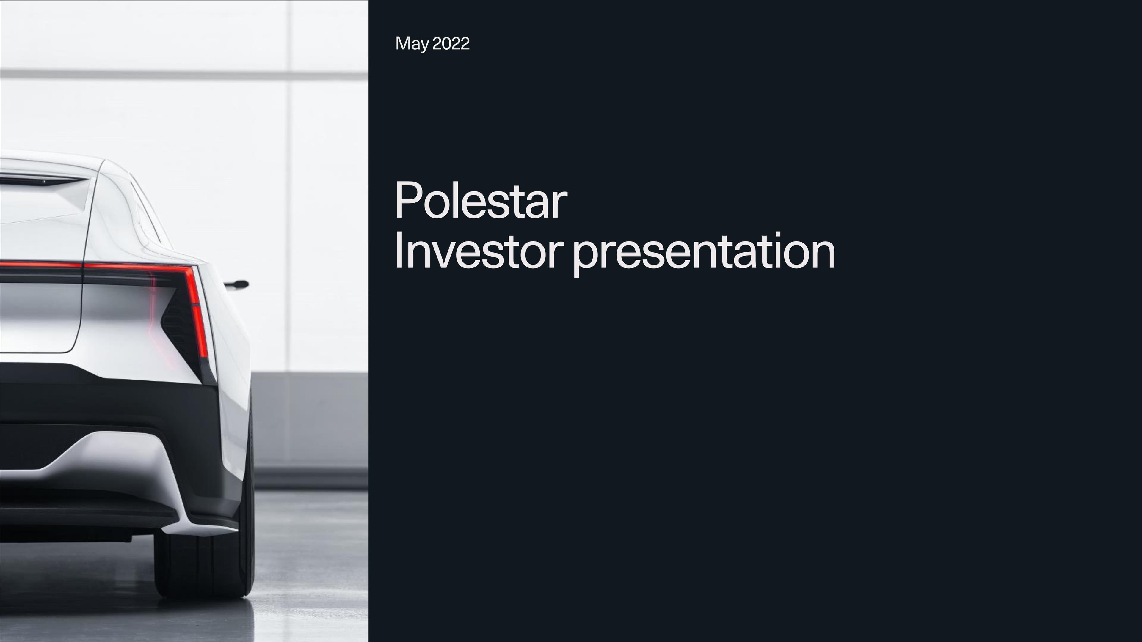 Polestar Investor Presentation image