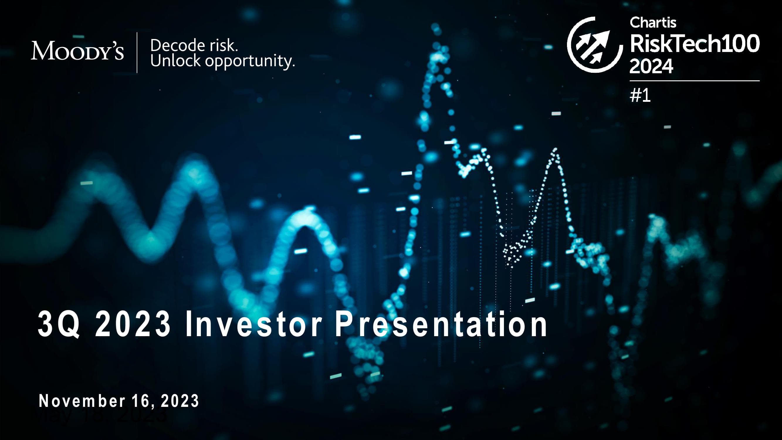 3Q 2023 Investor Presentation image