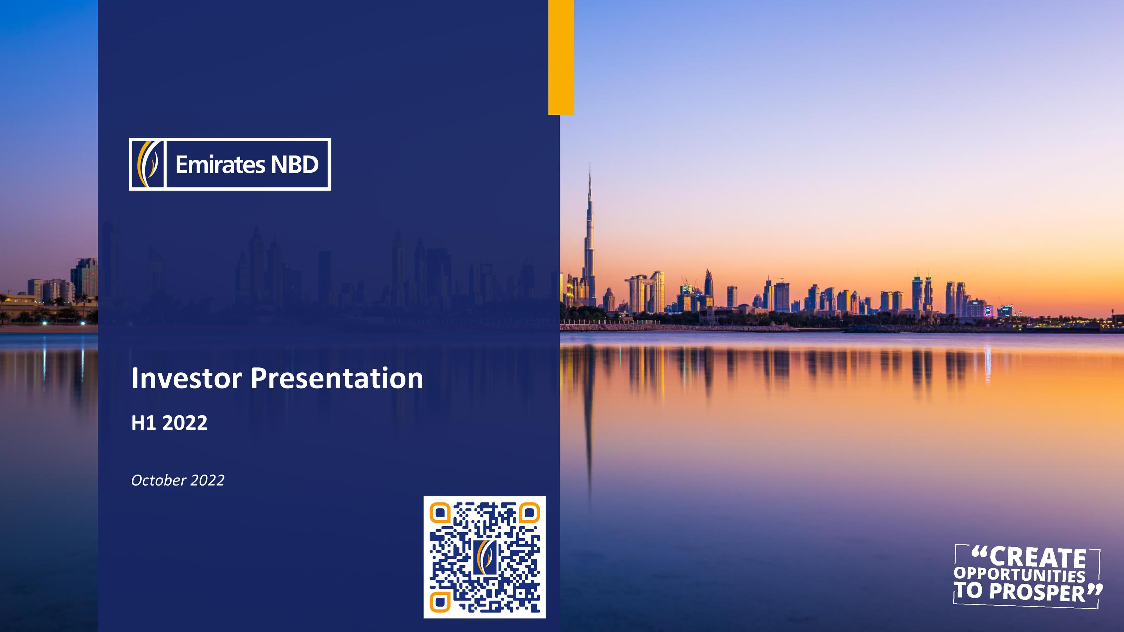 Emirates NBD Q2 2022 Financial Results image