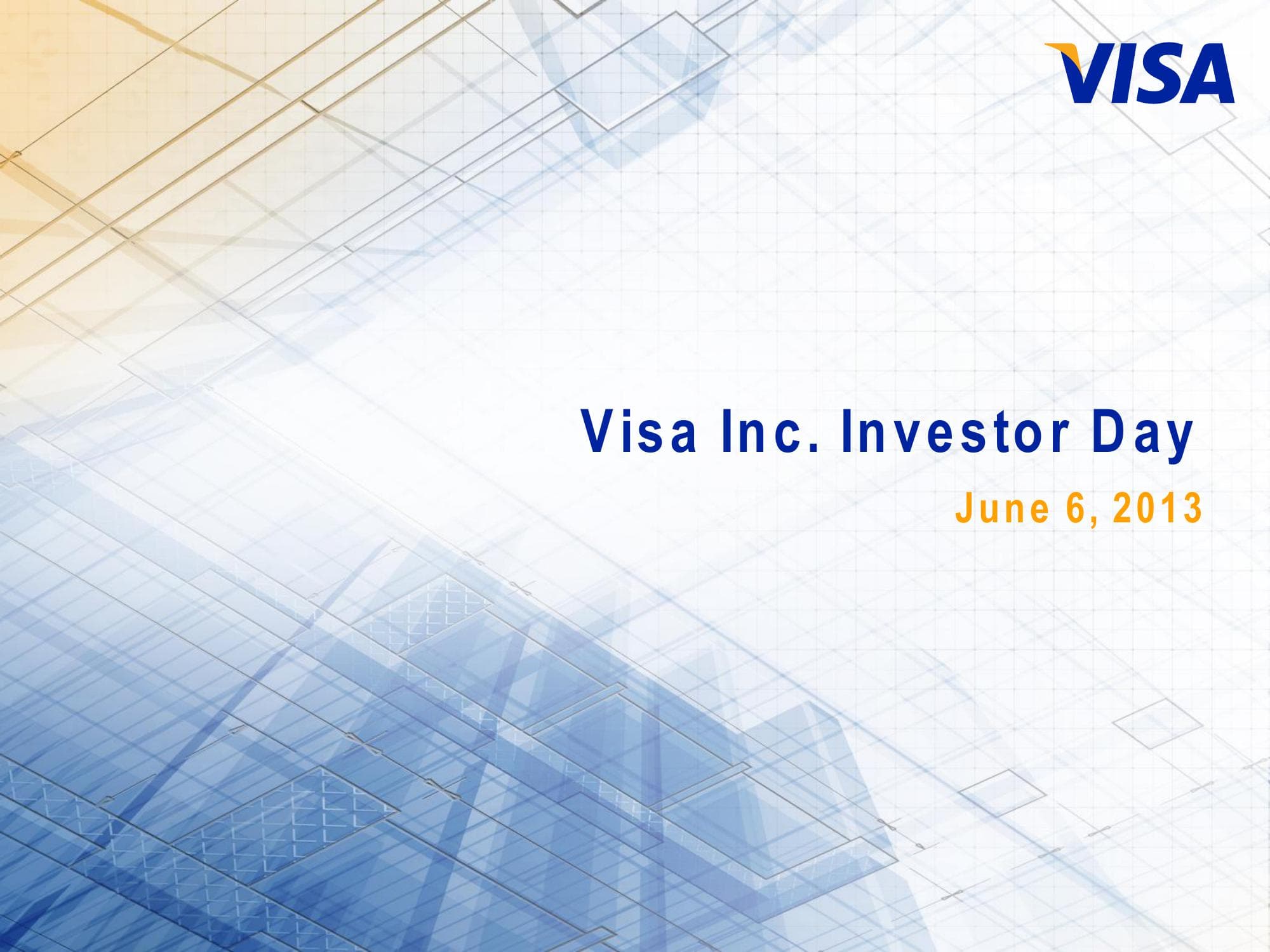 Visa Investor Day image