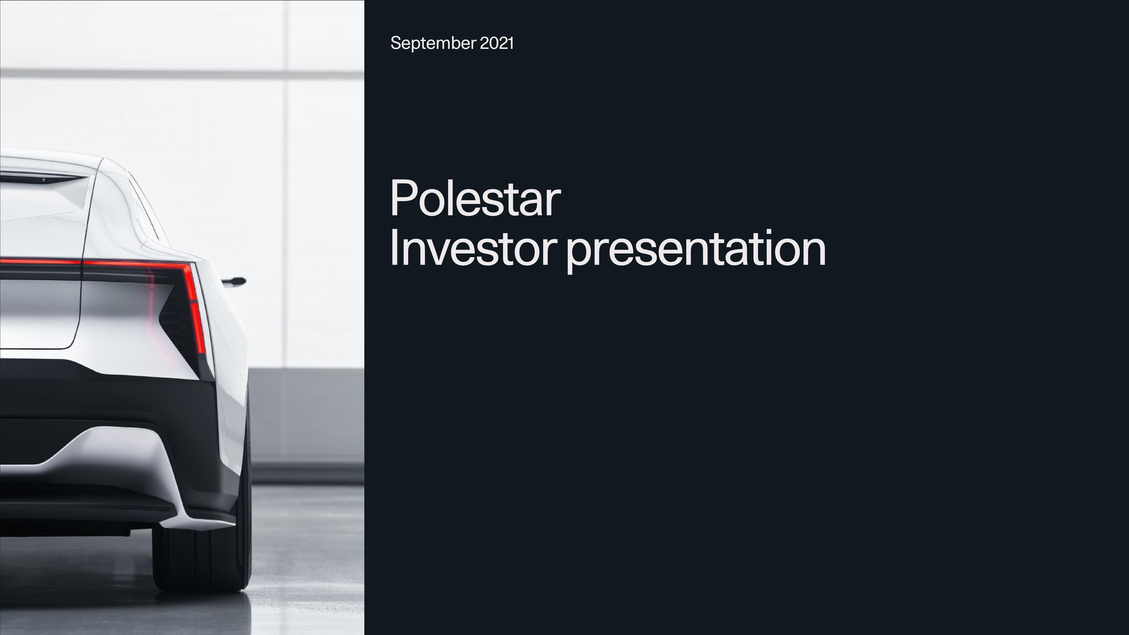 Polestar Investor Presentation image