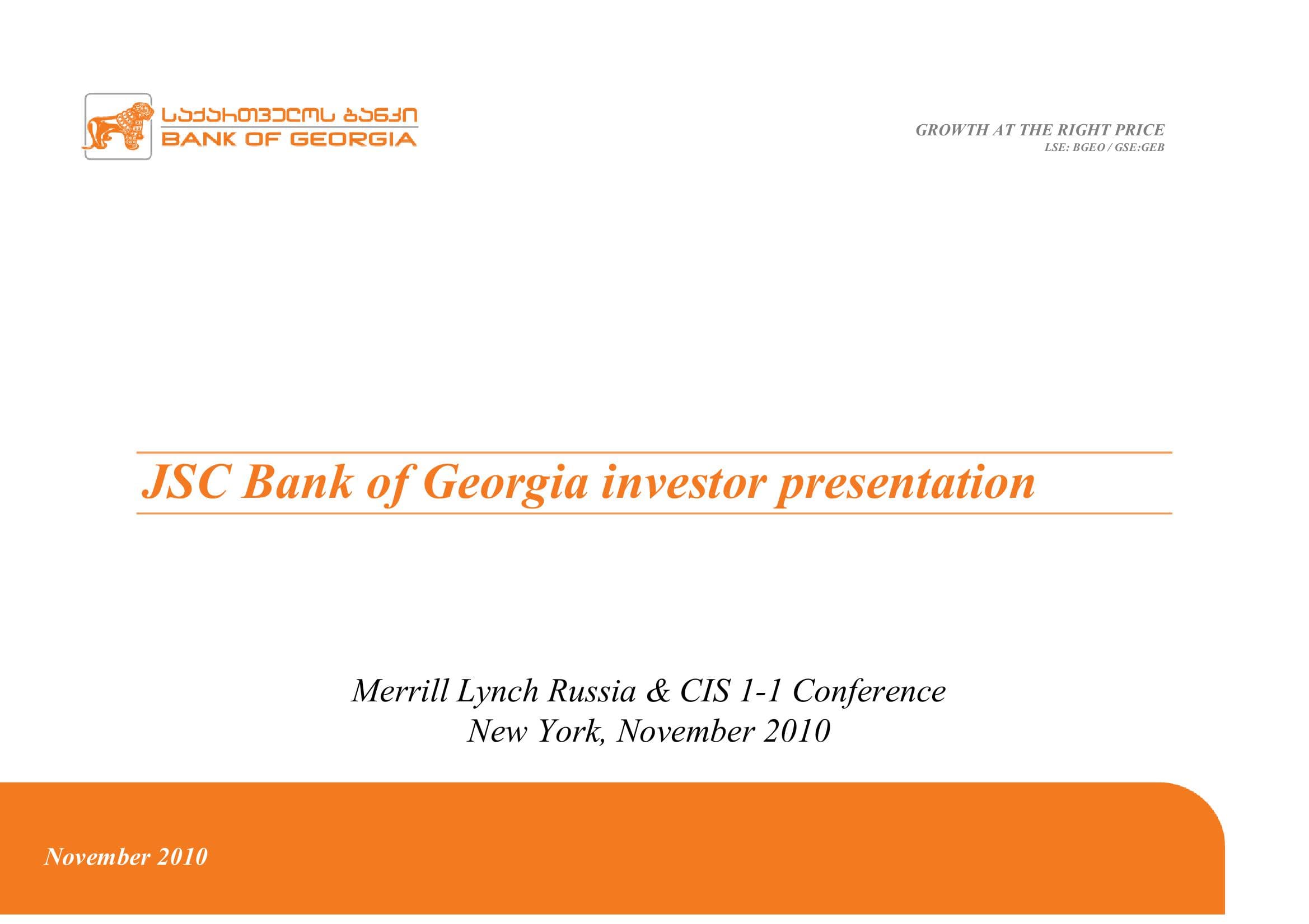 Bank of Georgia Financial Overview image