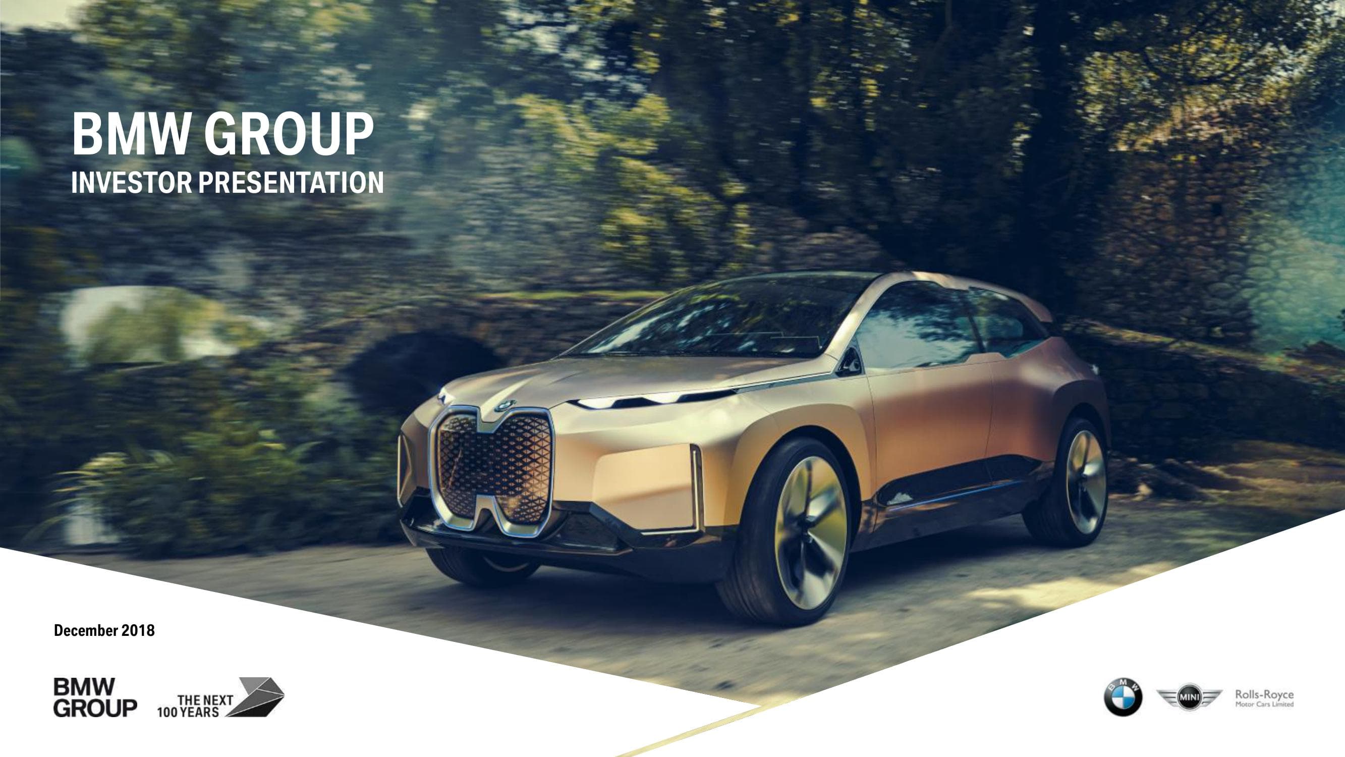 BMW Group Investor Presentation image