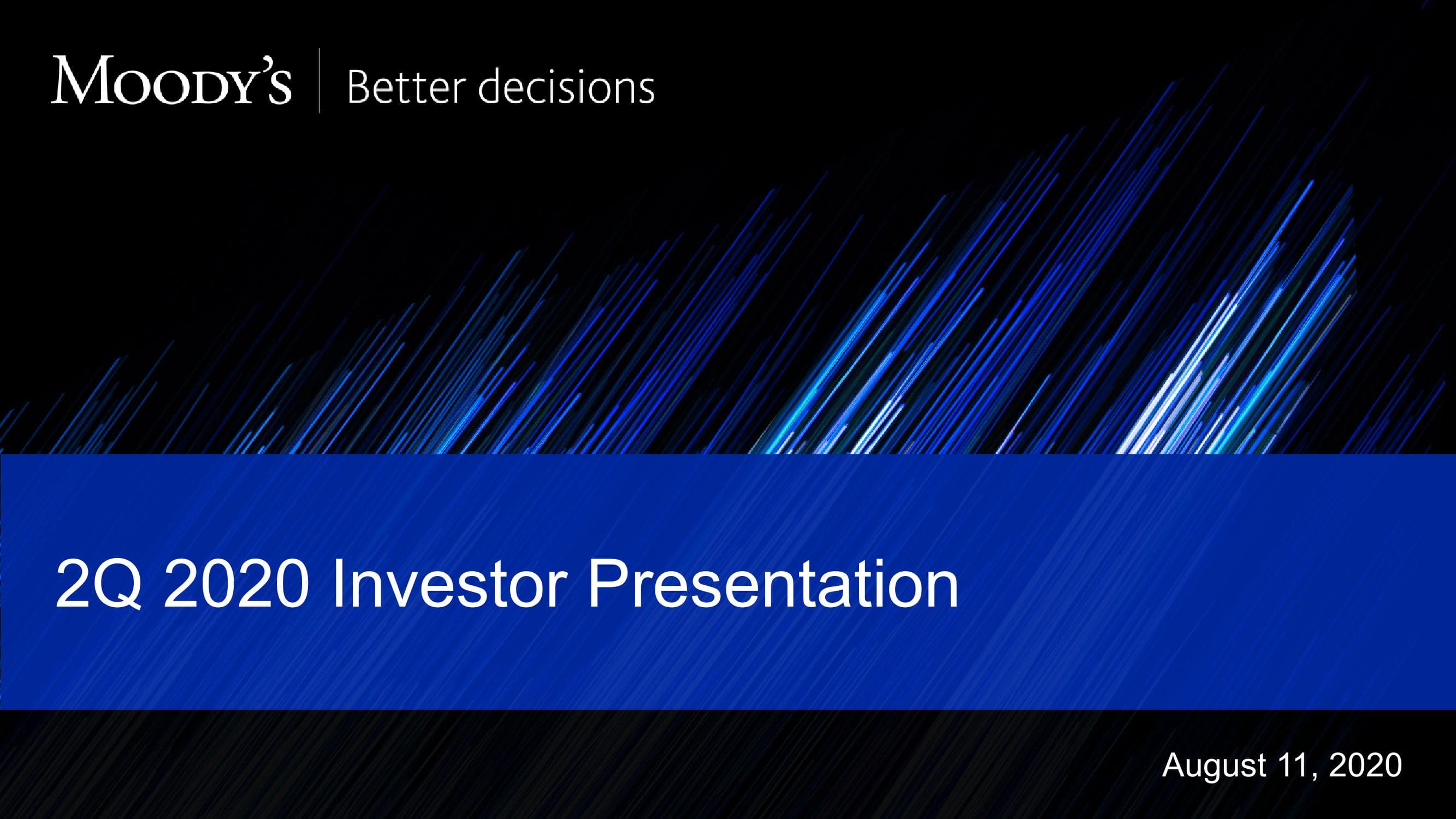 2Q 2020 Investor Presentation image