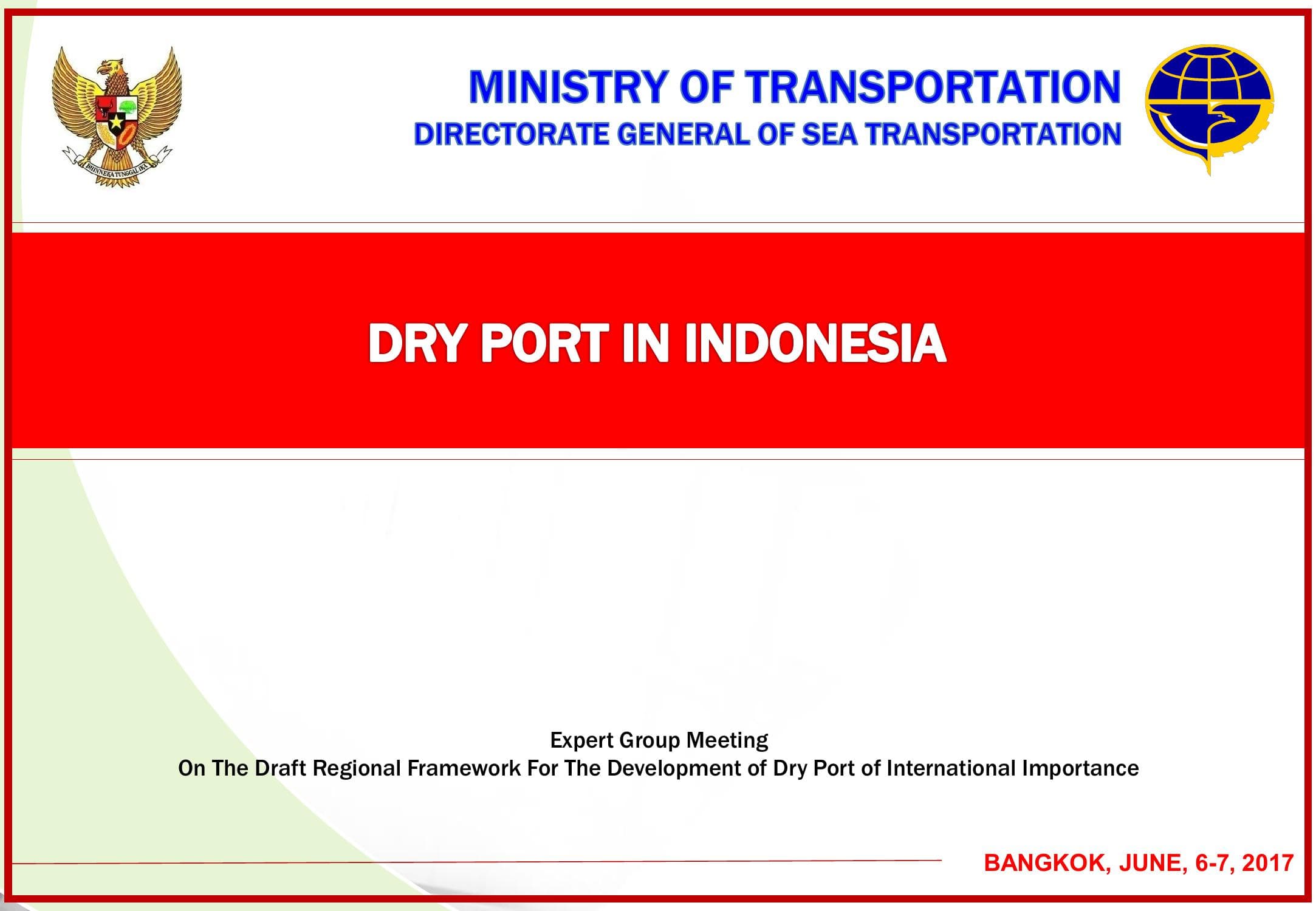 Geospatial and Socio-Economic Profile of Indonesian Seaports image