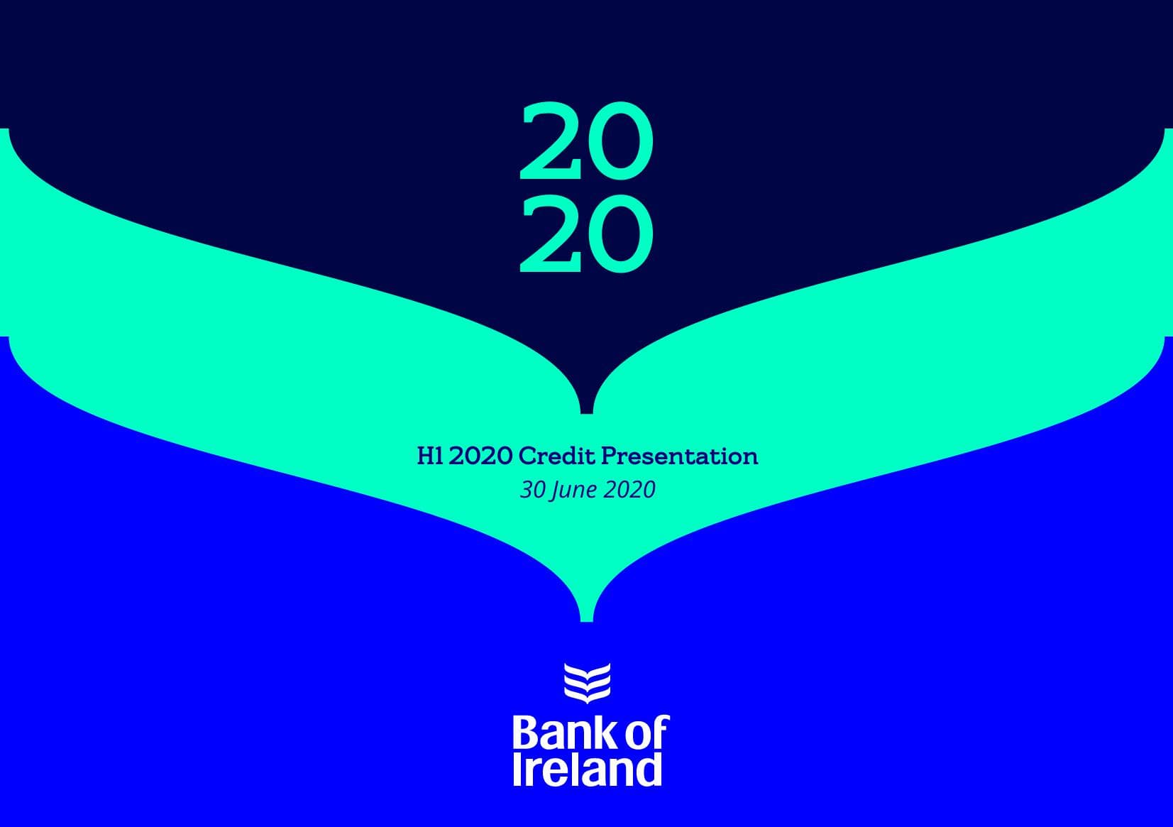 Bank of Ireland H1 2020 Credit Presentation image