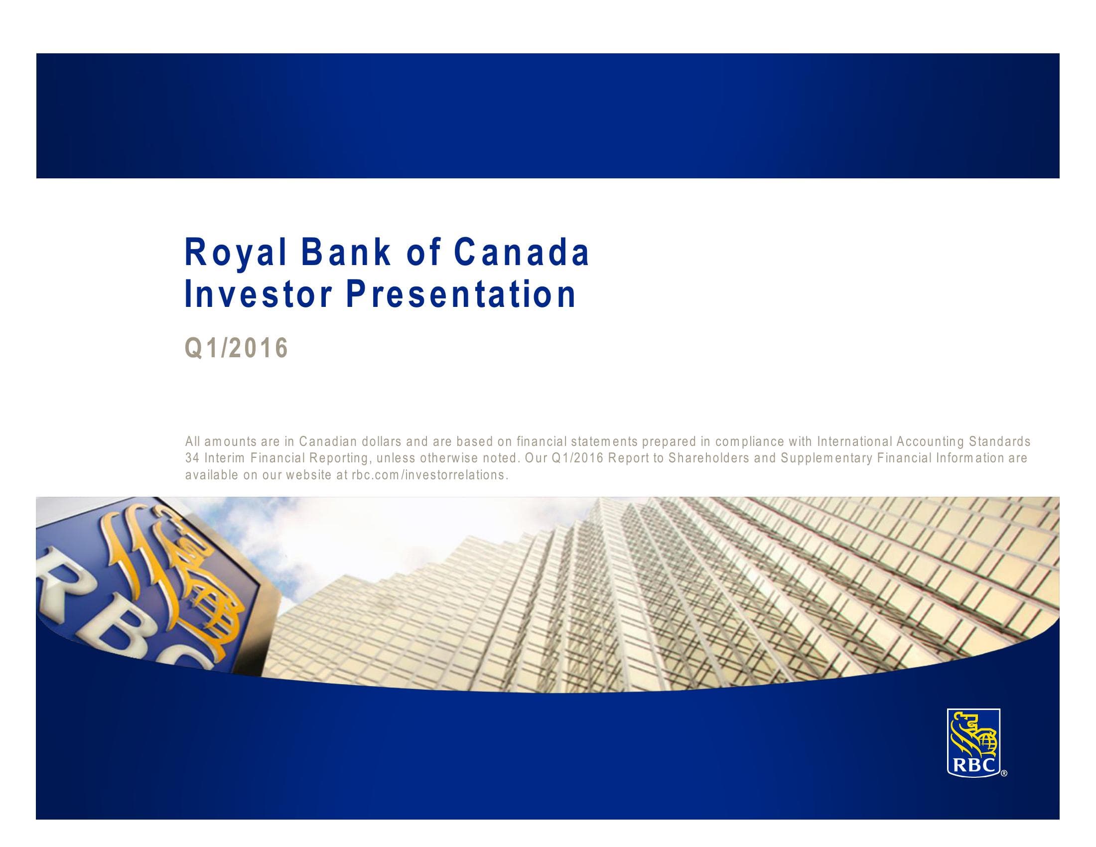 RBC Business Segments and Market Strategy image