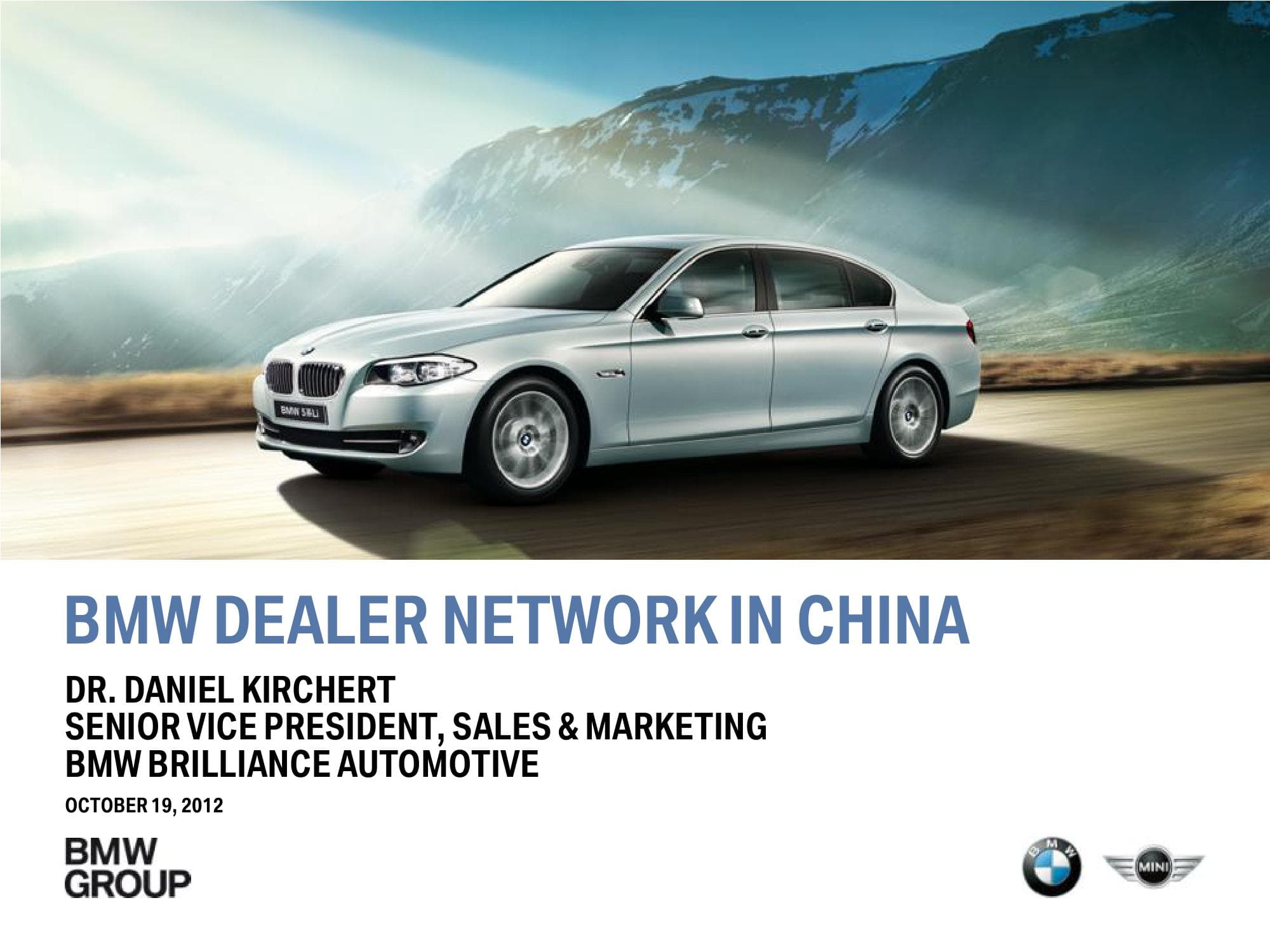 BMW Dealer Network Expansion image