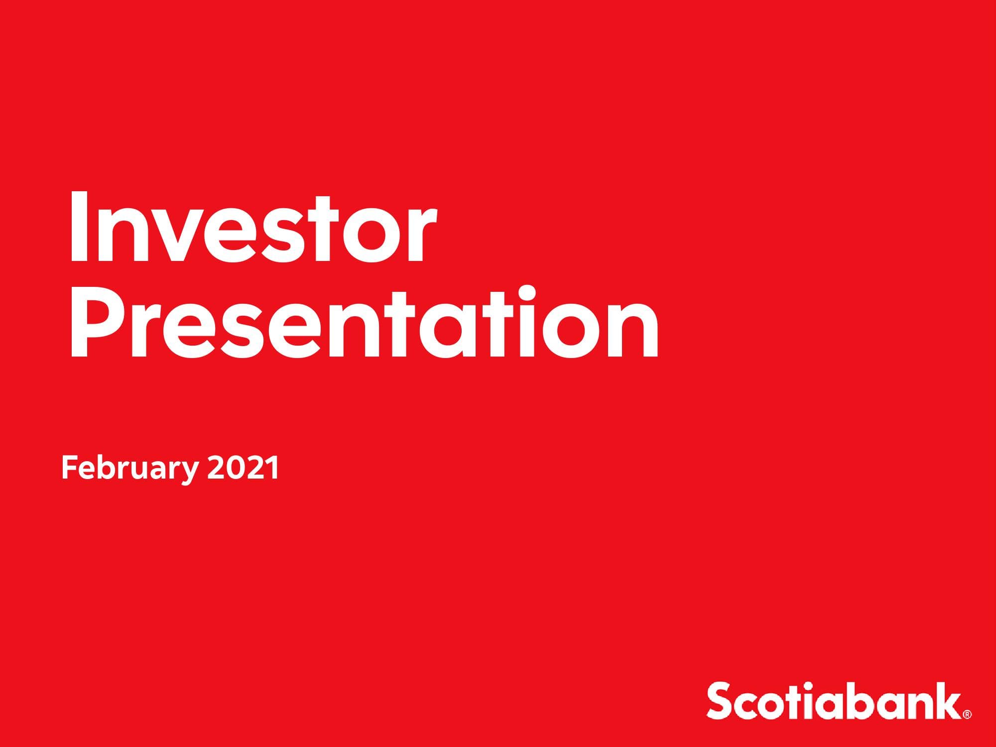 Scotiabank Business Overview and Economic Outlook image