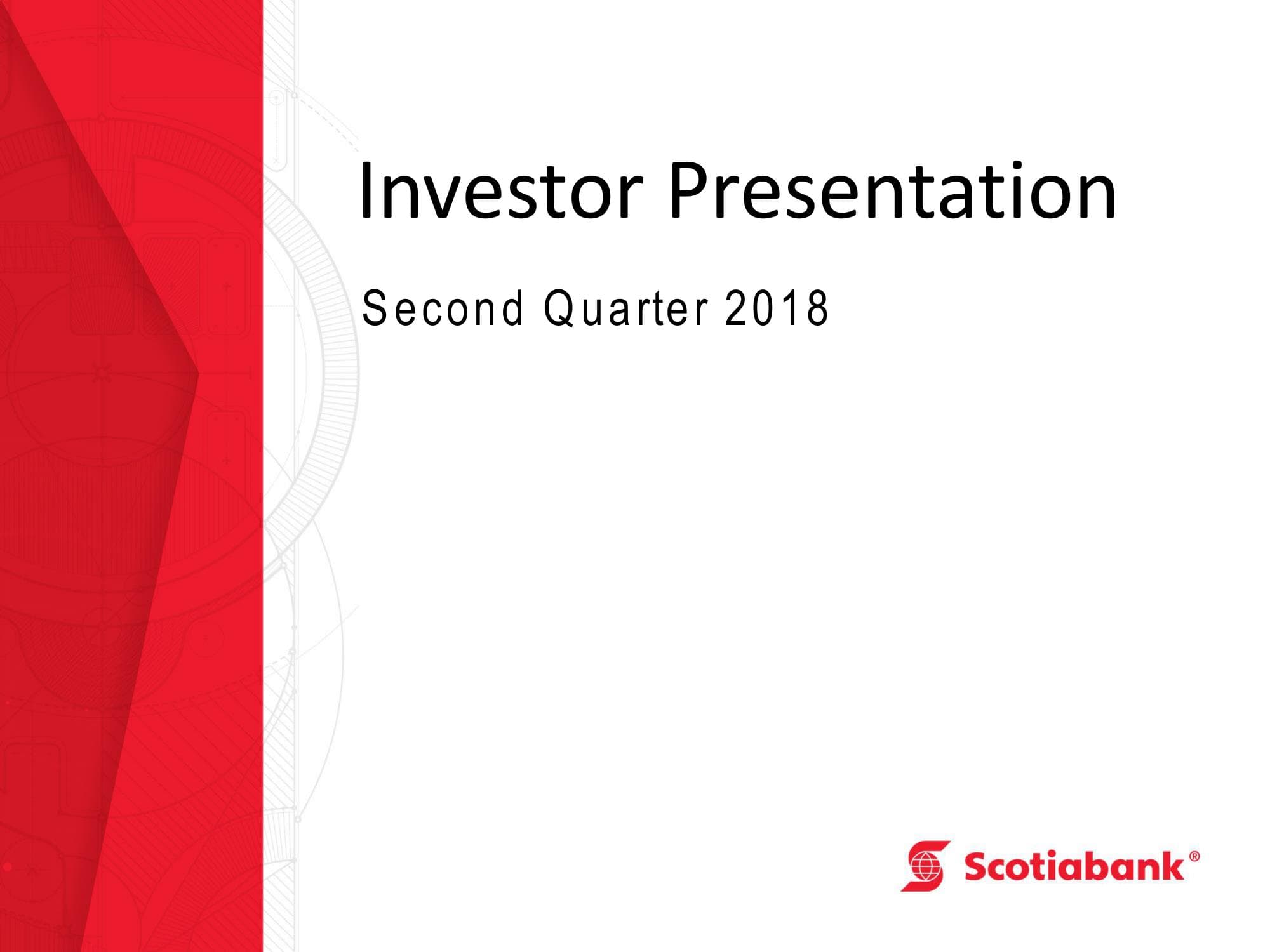 Investor Presentation Second Quarter 2018 image