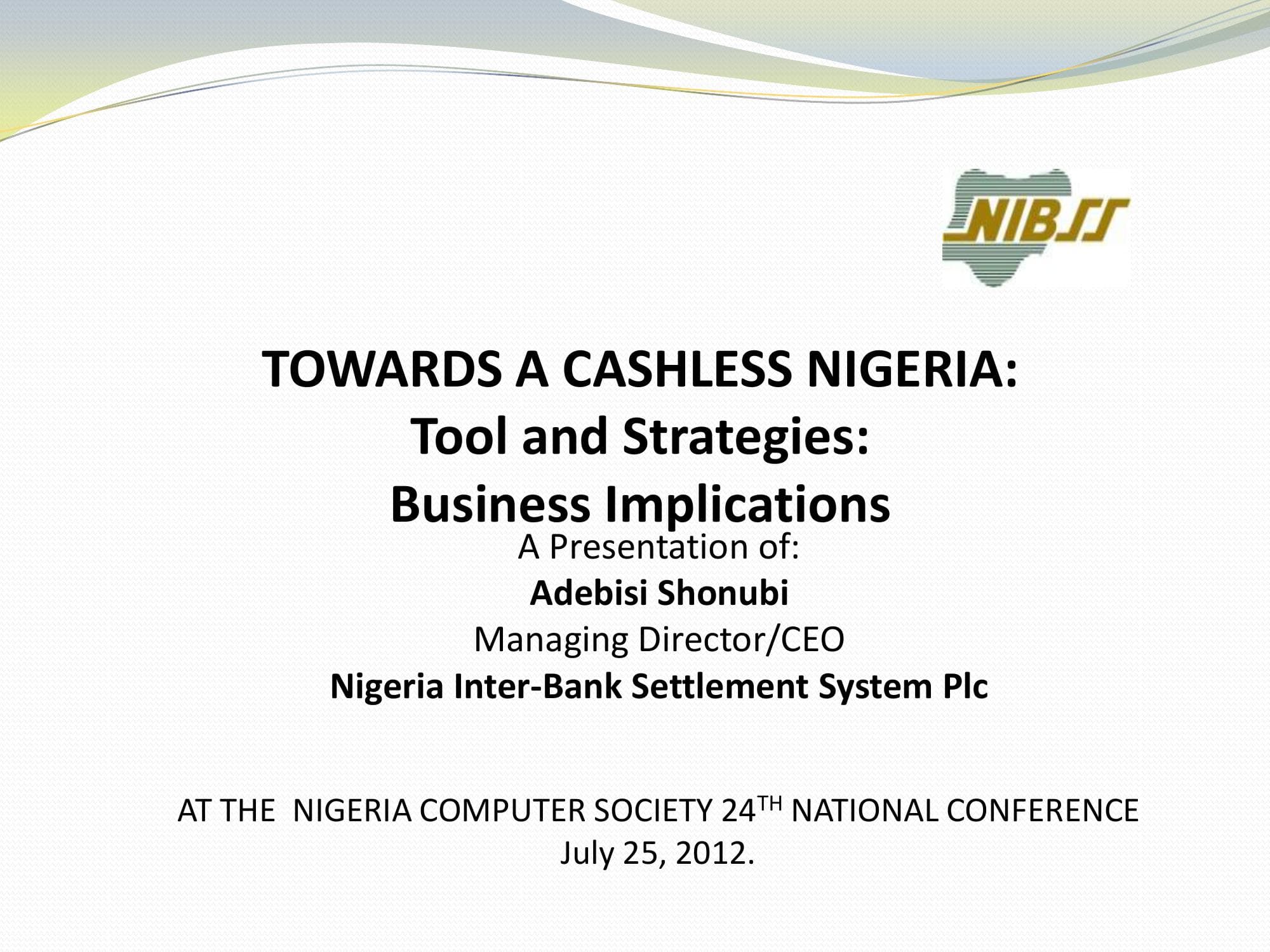 Cash-Less Nigeria Project Overview image