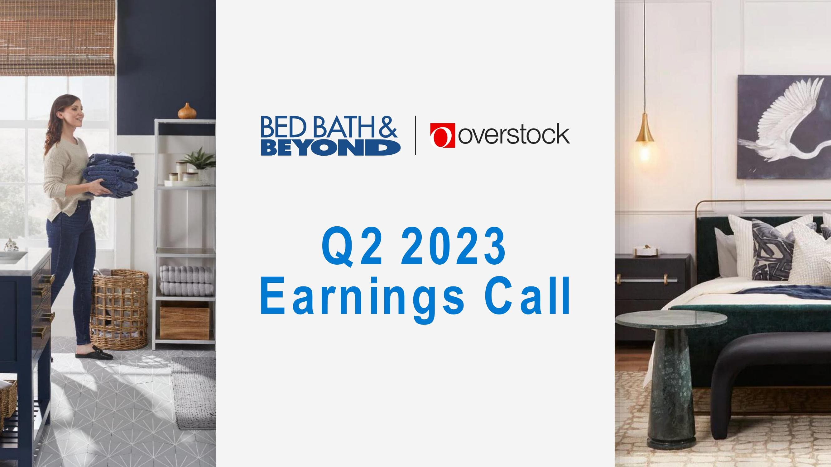 Overstock Results Presentation Deck image