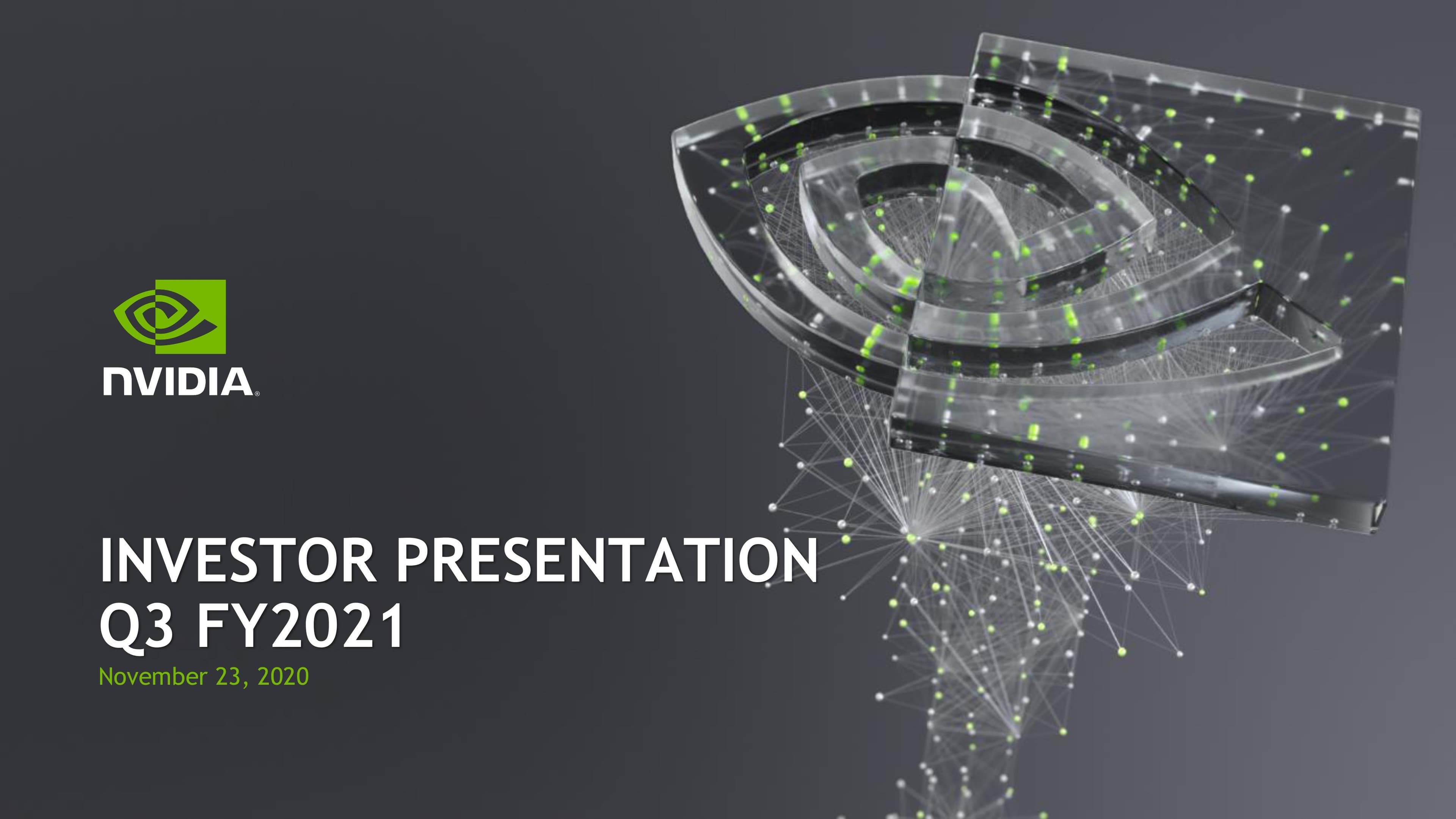 NVIDIA Investor Presentation Deck image