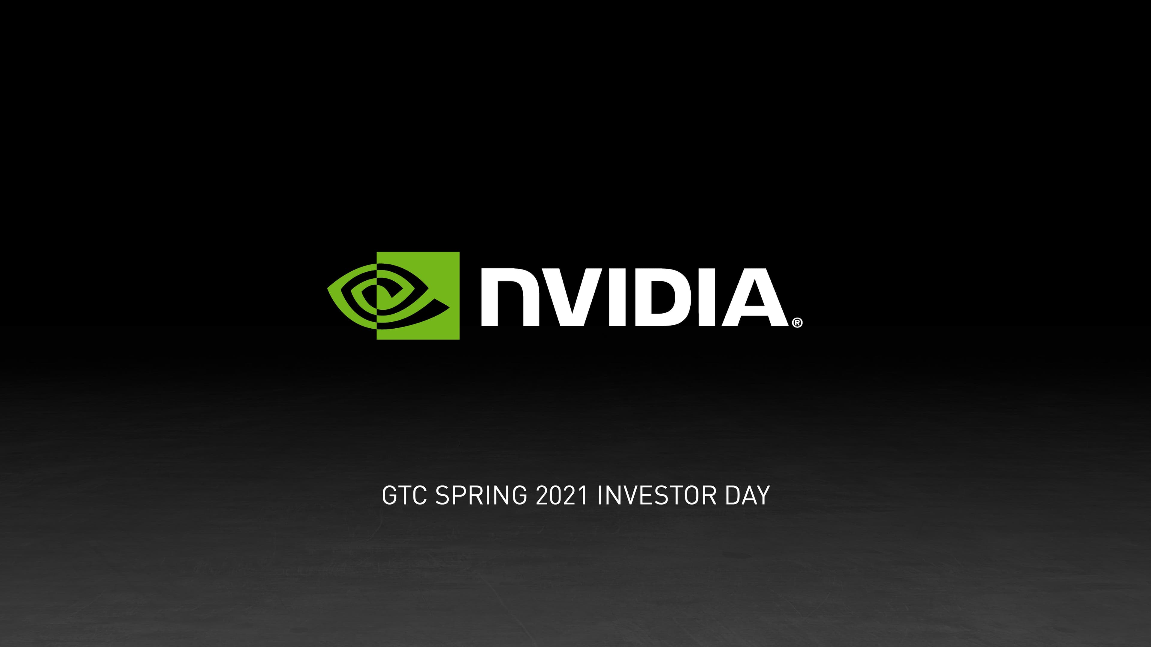 NVIDIA Investor Day Presentation Deck image