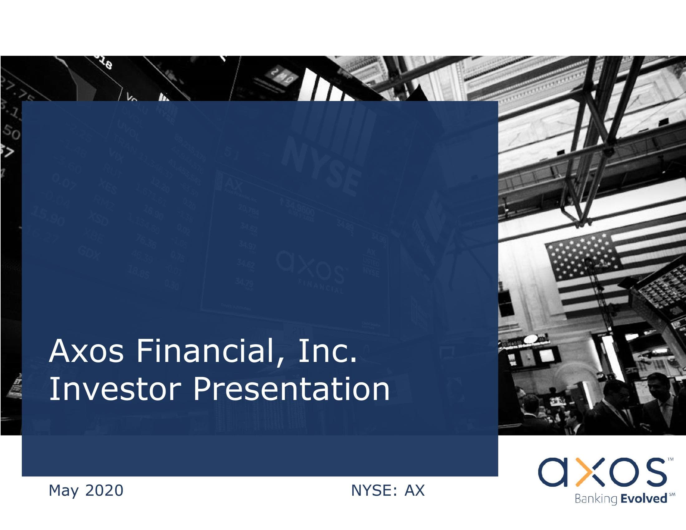 Axos Financial, Inc. Investor Presentation image