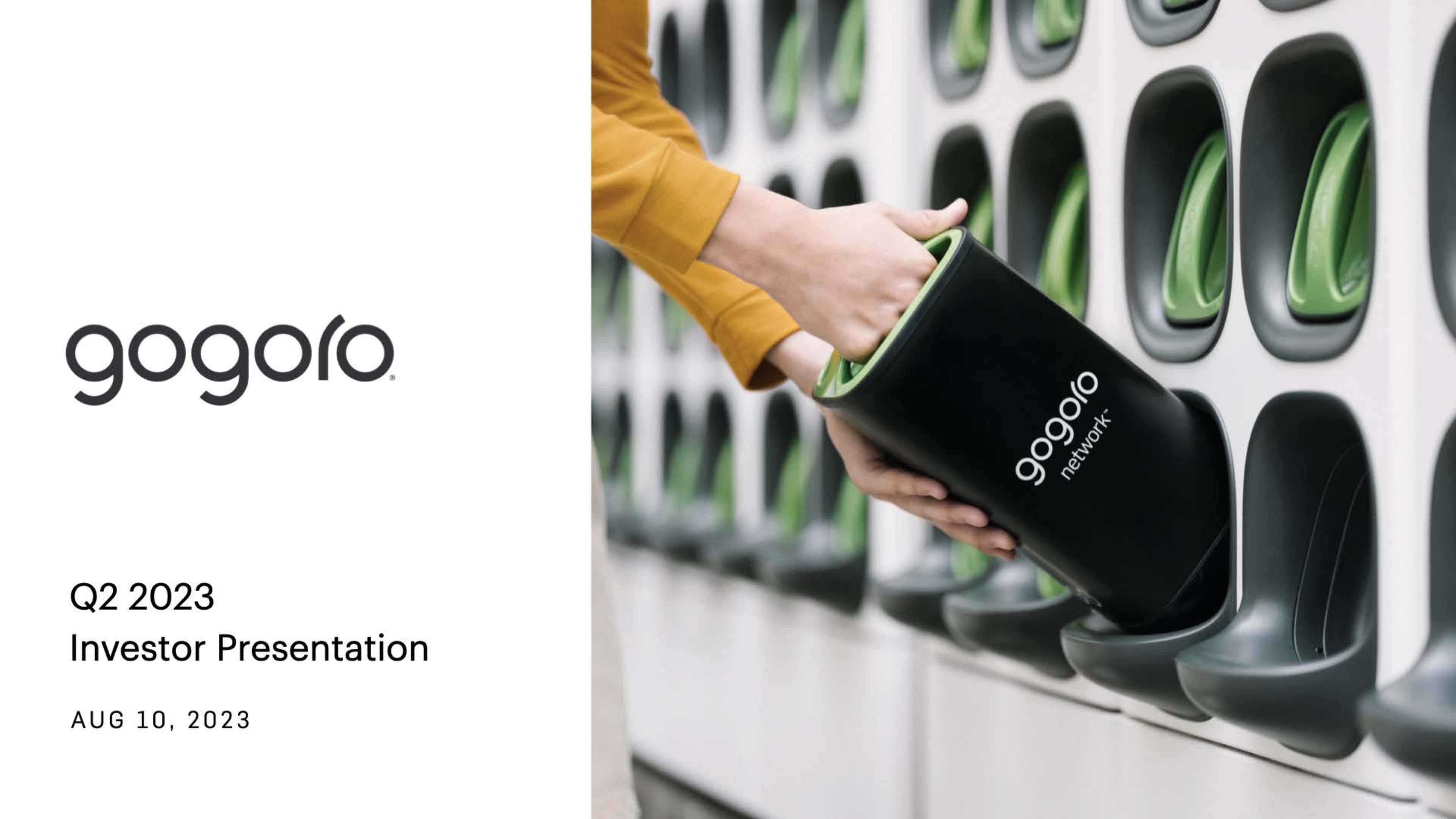 Gogoro Investor Presentation Deck image