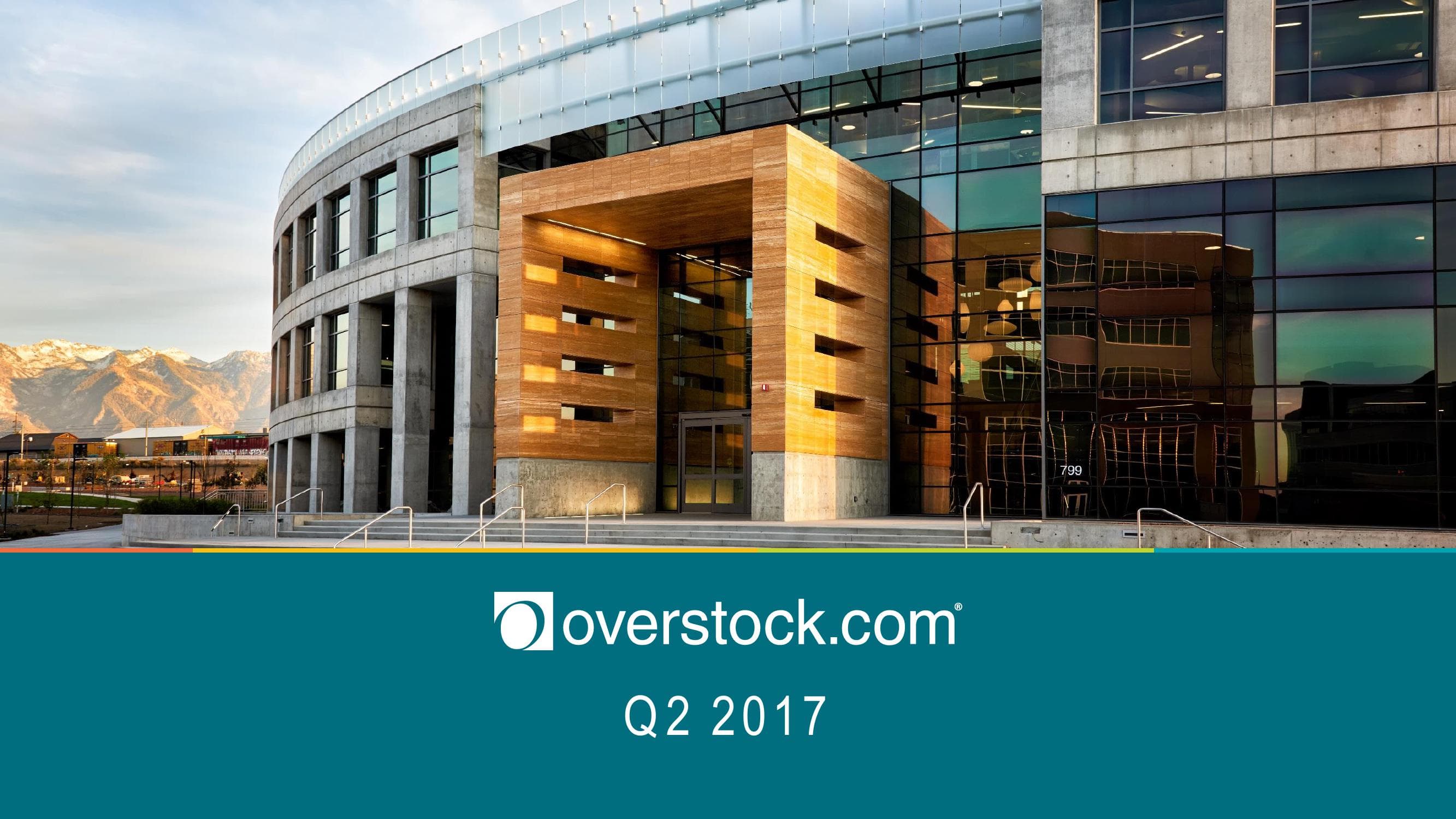 Overstock Results Presentation Deck image