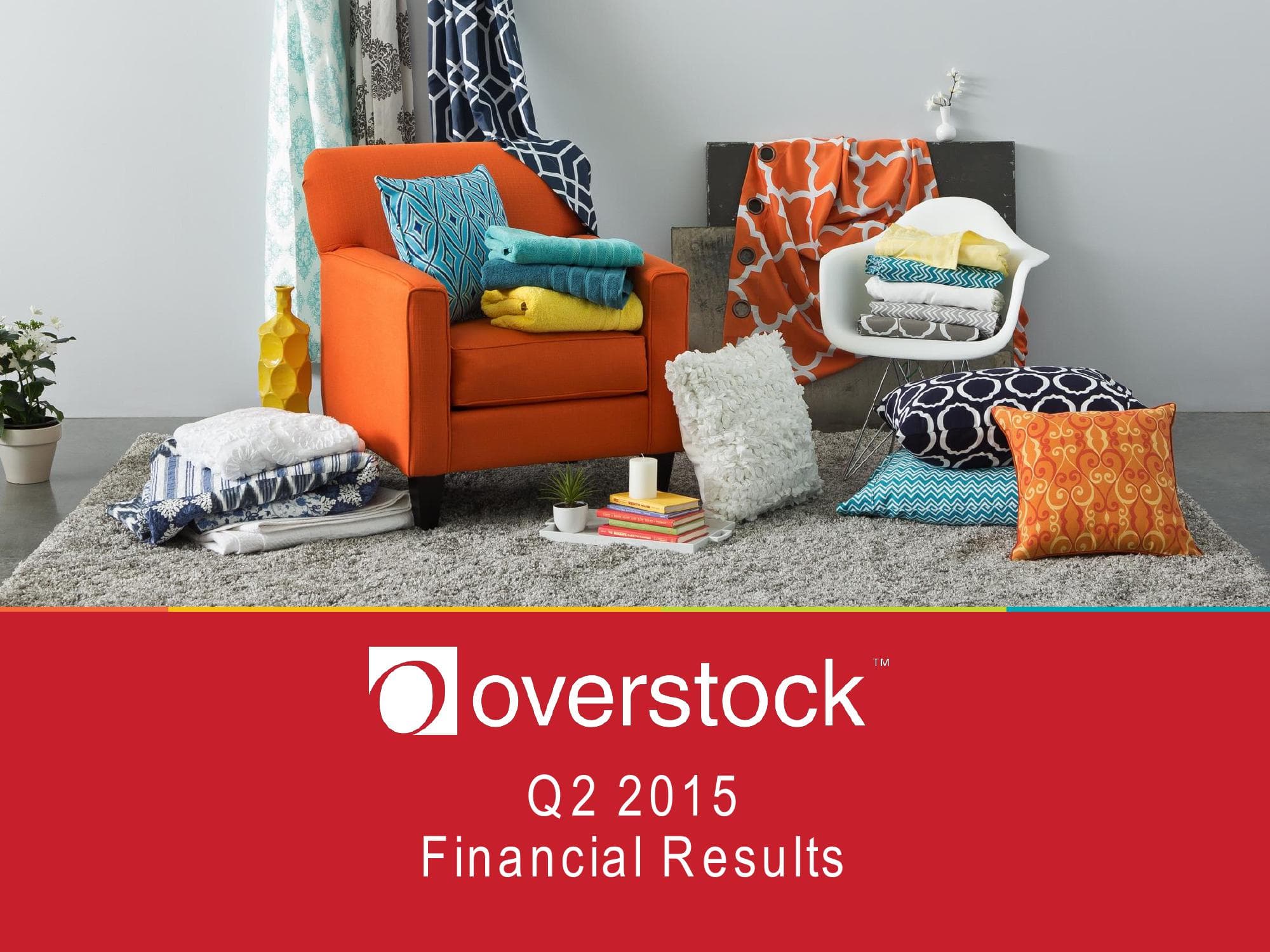 Overstock Results Presentation Deck image