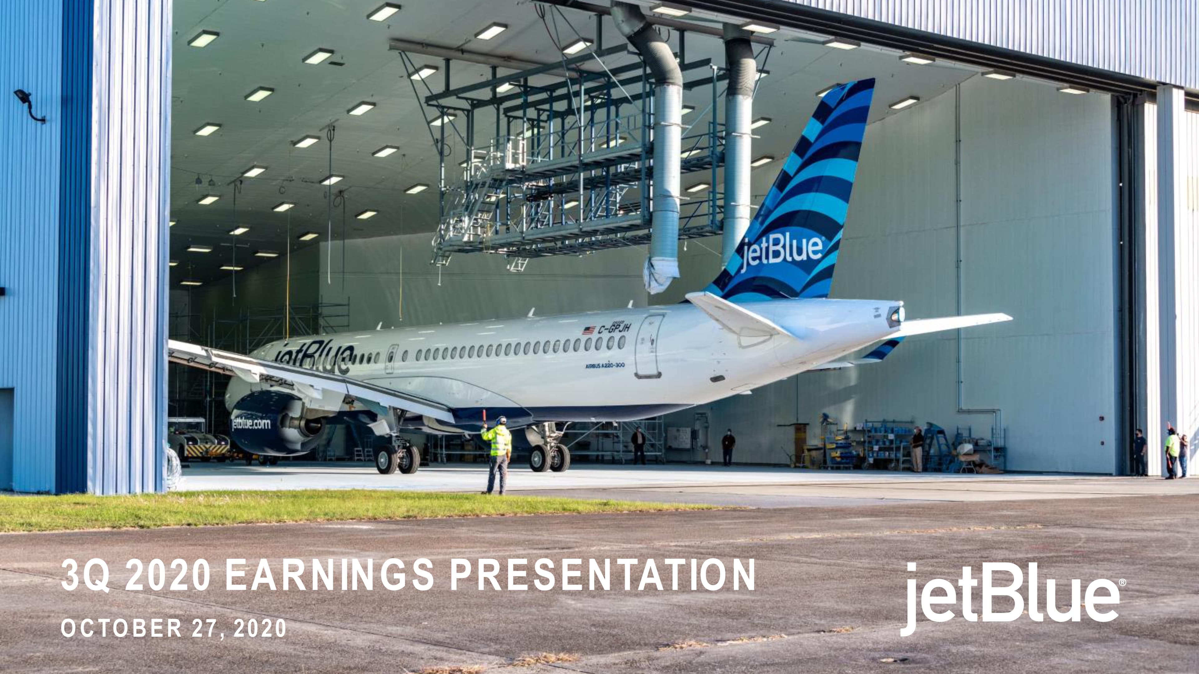 jetBlue Results Presentation Deck image