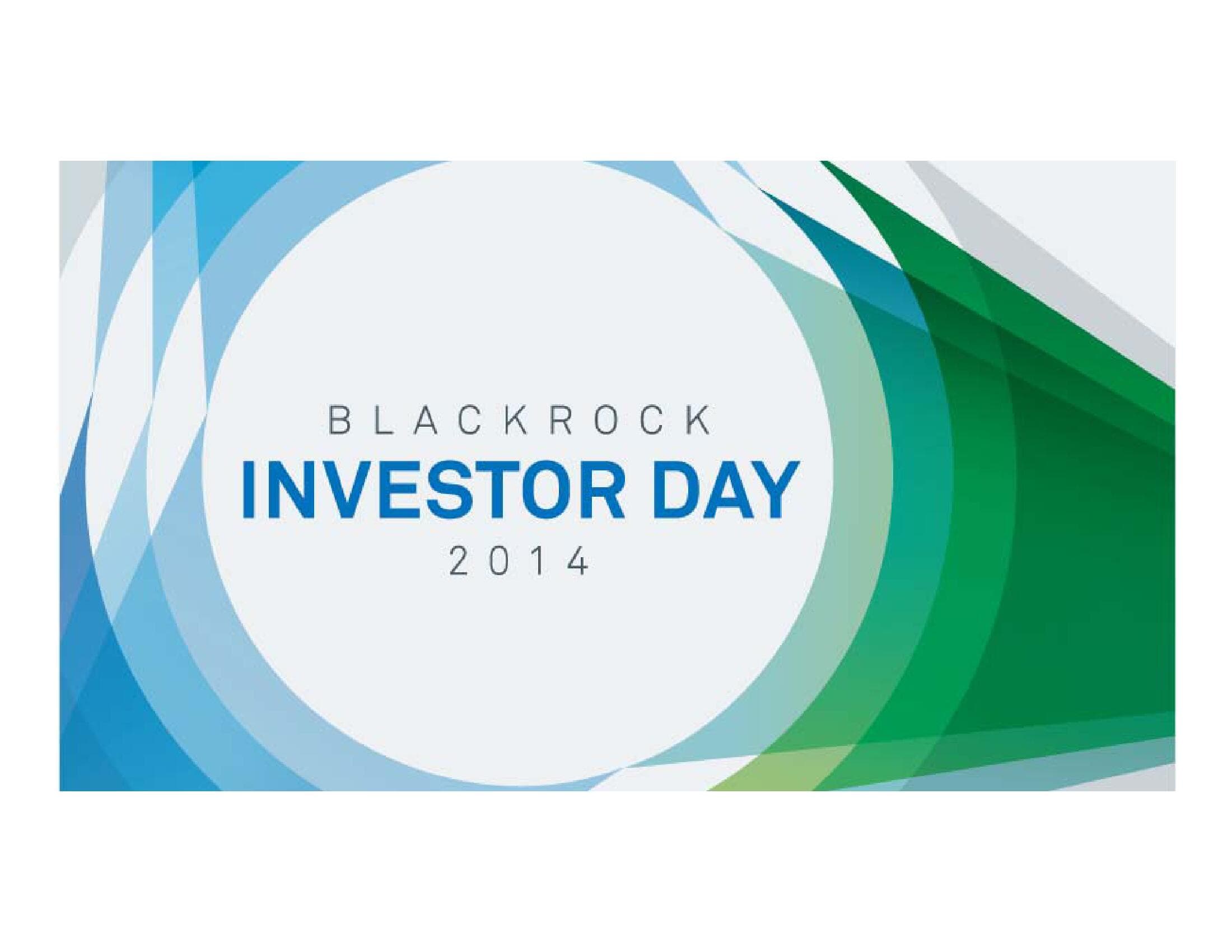 BlackRock Investor Day Presentation Deck image