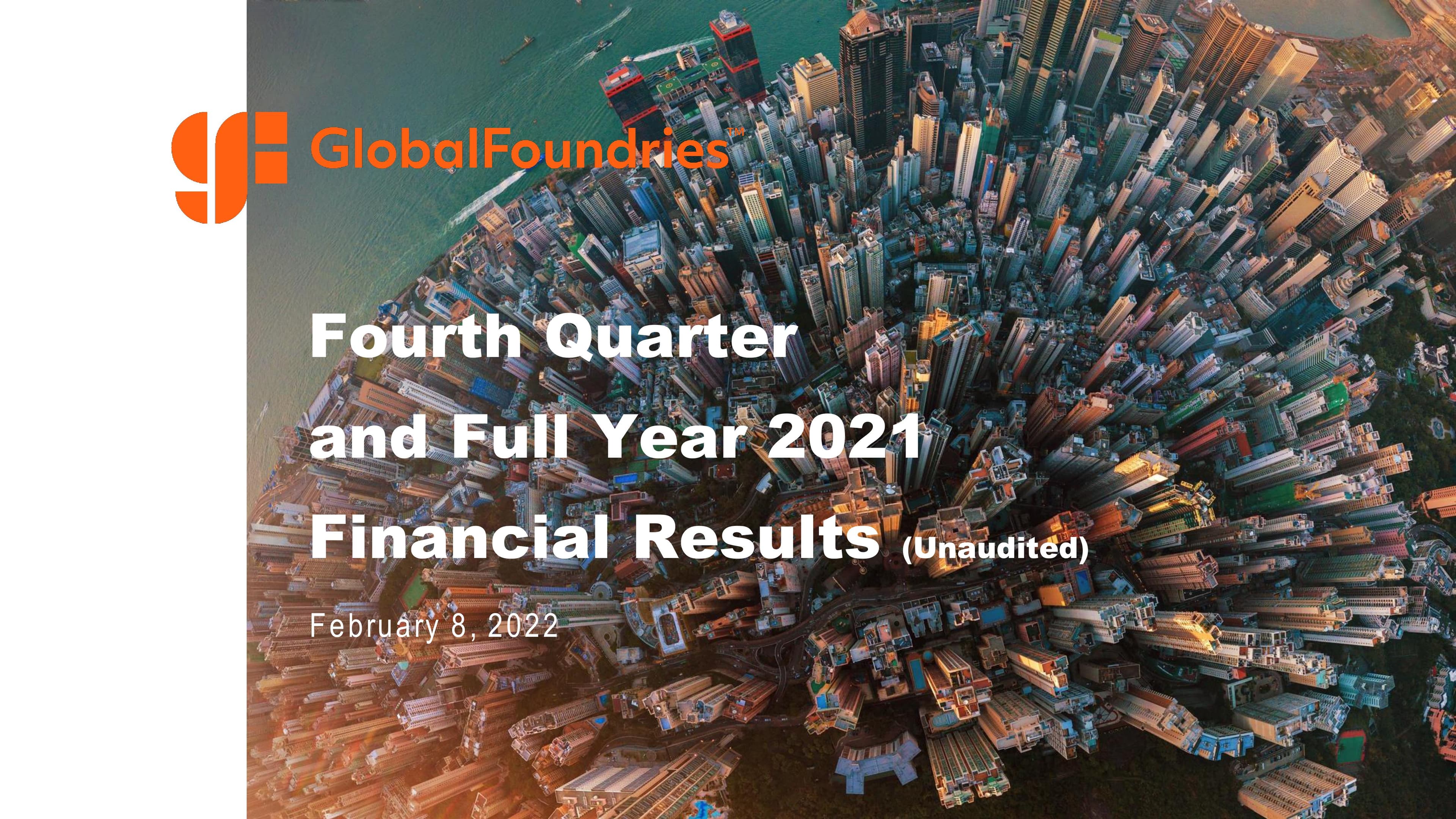 GlobalFoundries Results Presentation Deck image