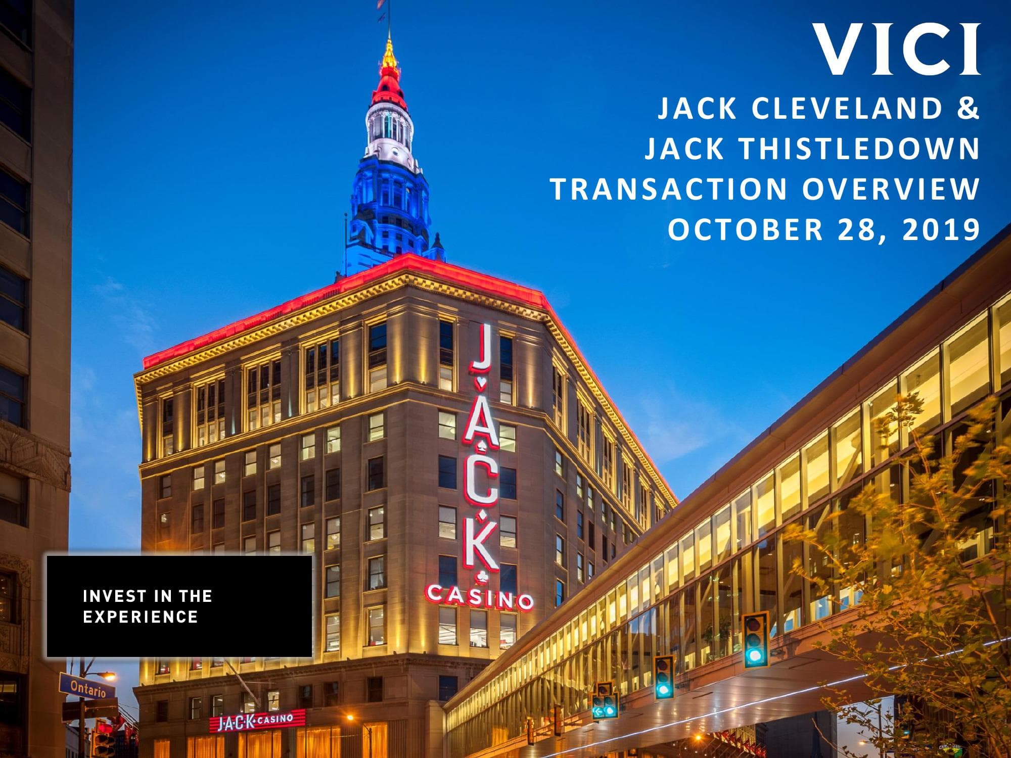 Jack Cleveland & Jack Thistledown Transaction Overview image