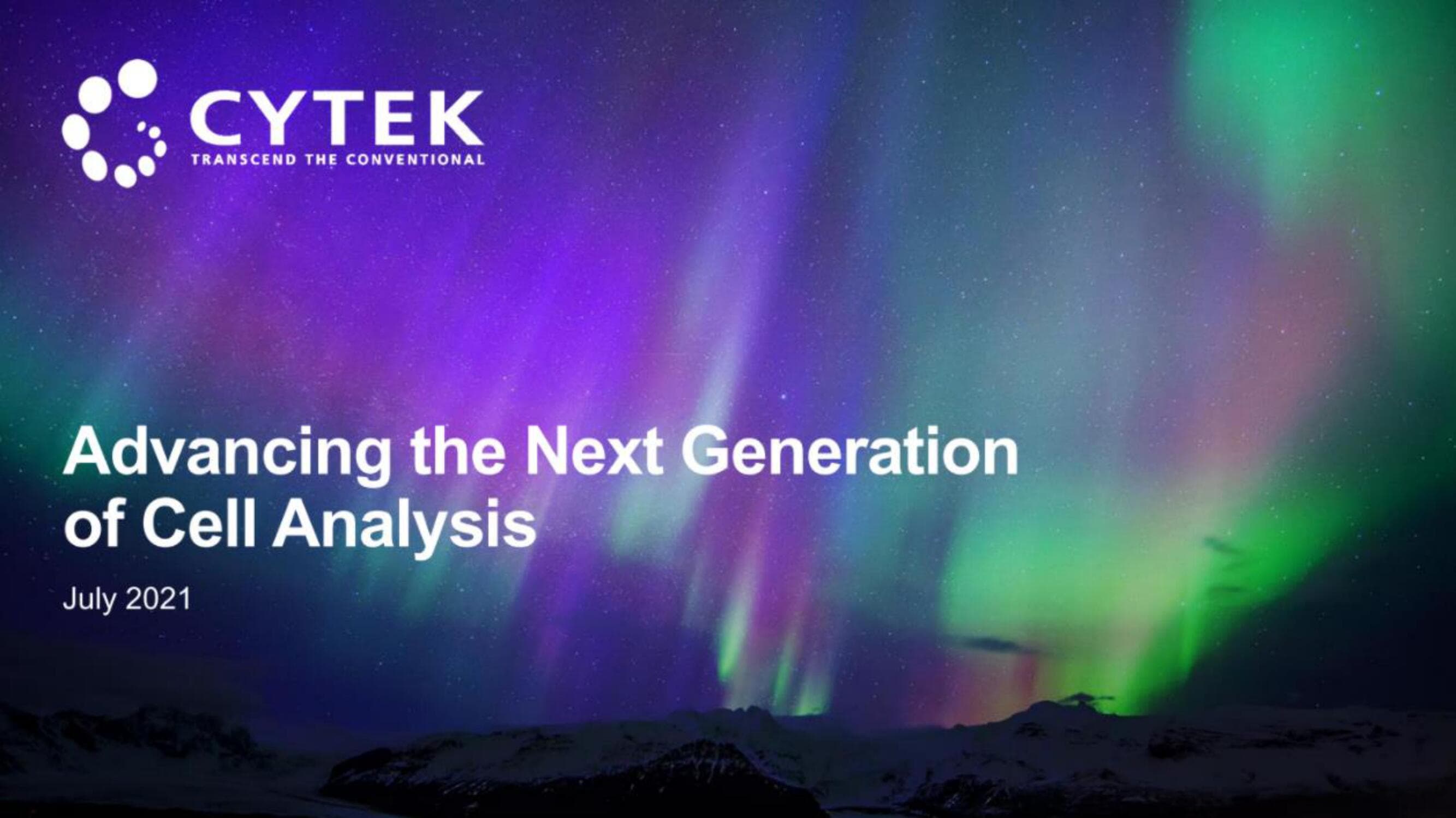 Cytek IPO Presentation Deck image