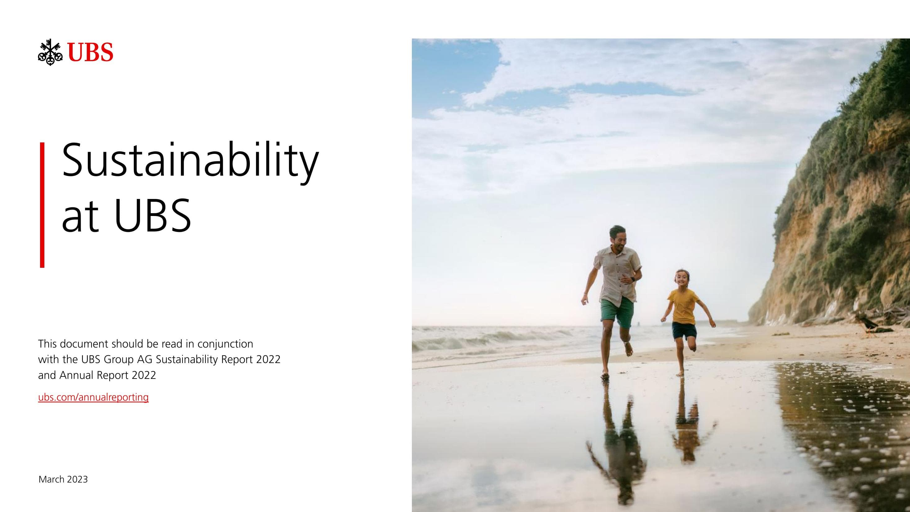 UBS ESG Presentation Deck image