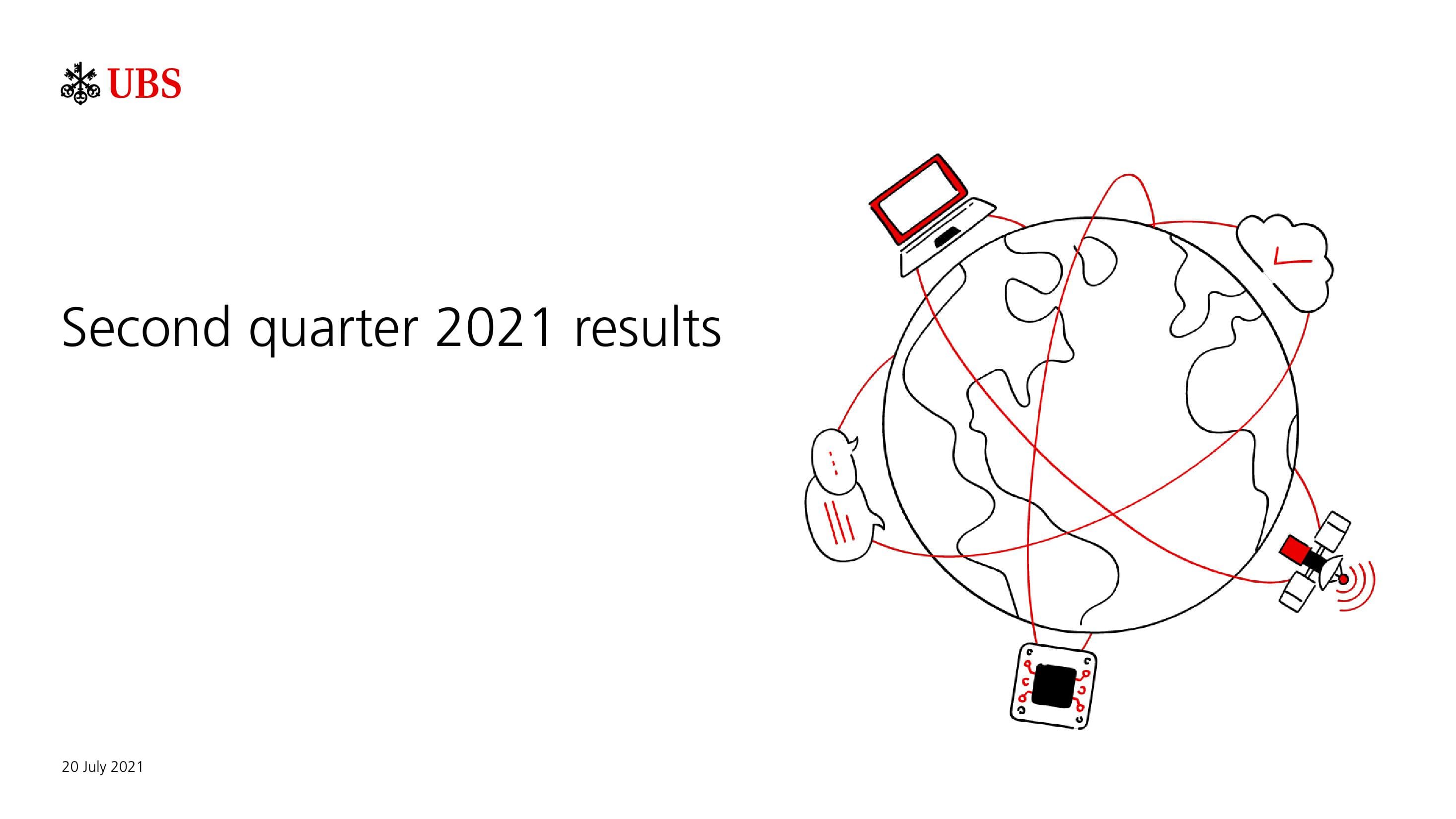 UBS Results Presentation Deck image