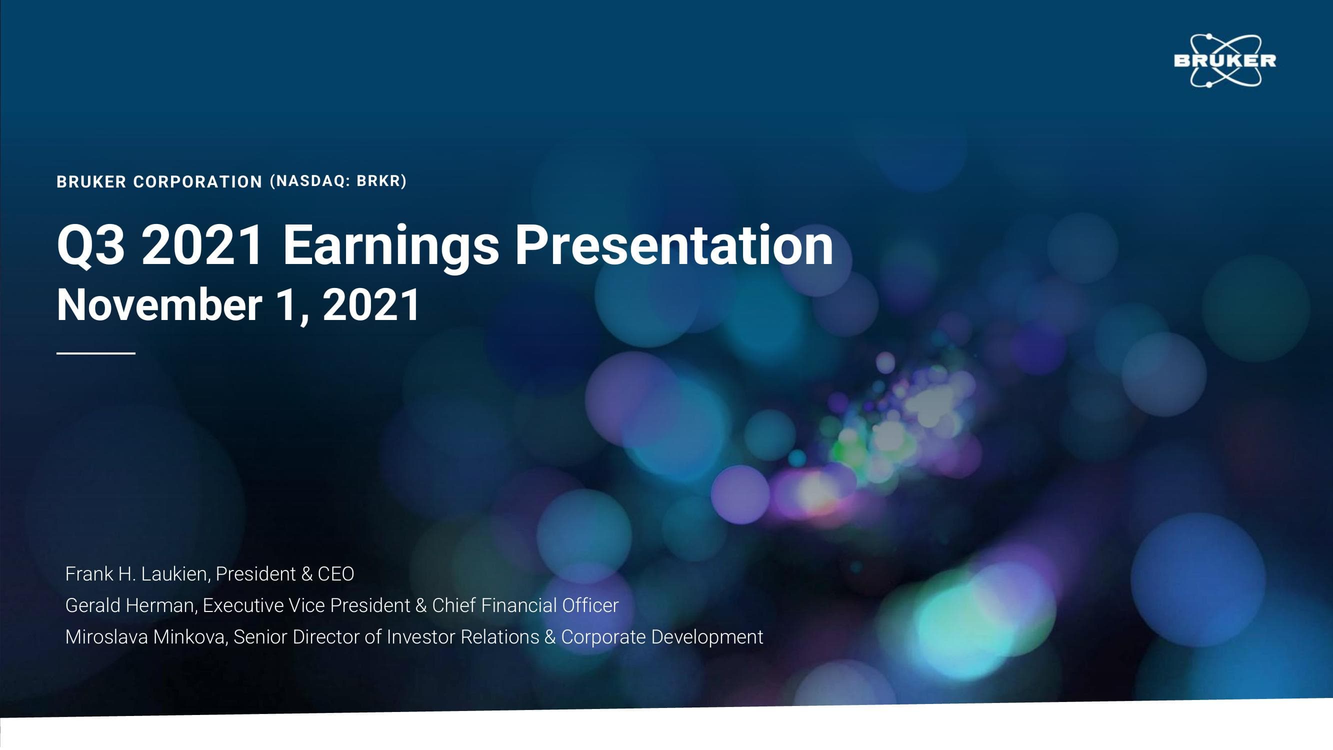 Q3 2021 Earnings Presentation image