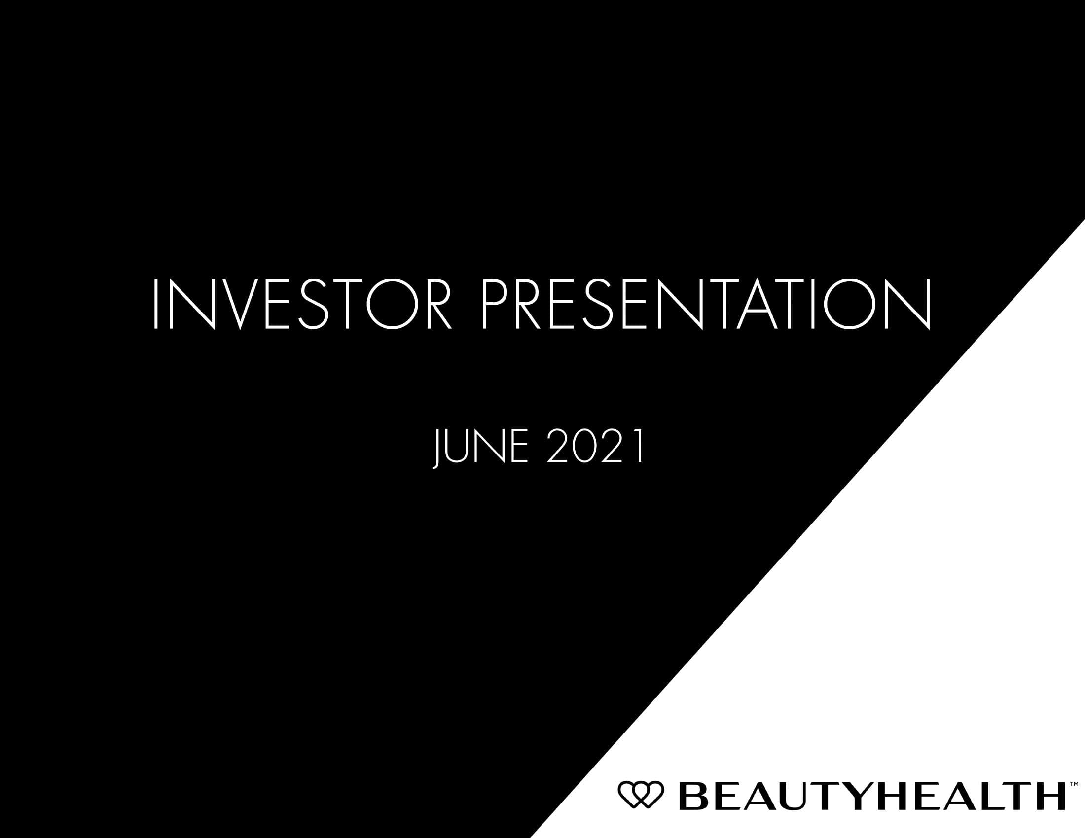 Hydrafacial Investor Presentation Deck image