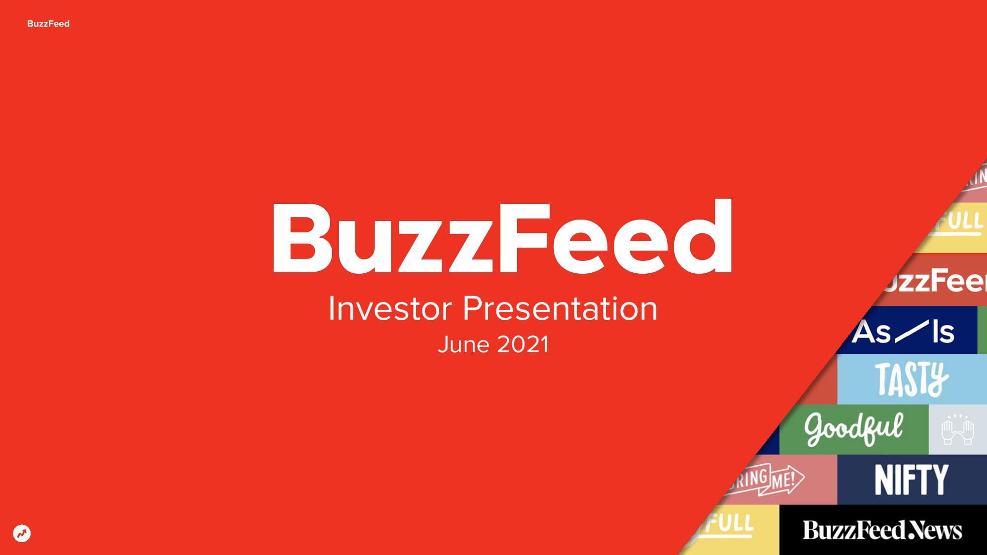 BuzzFeed SPAC Presentation Deck image