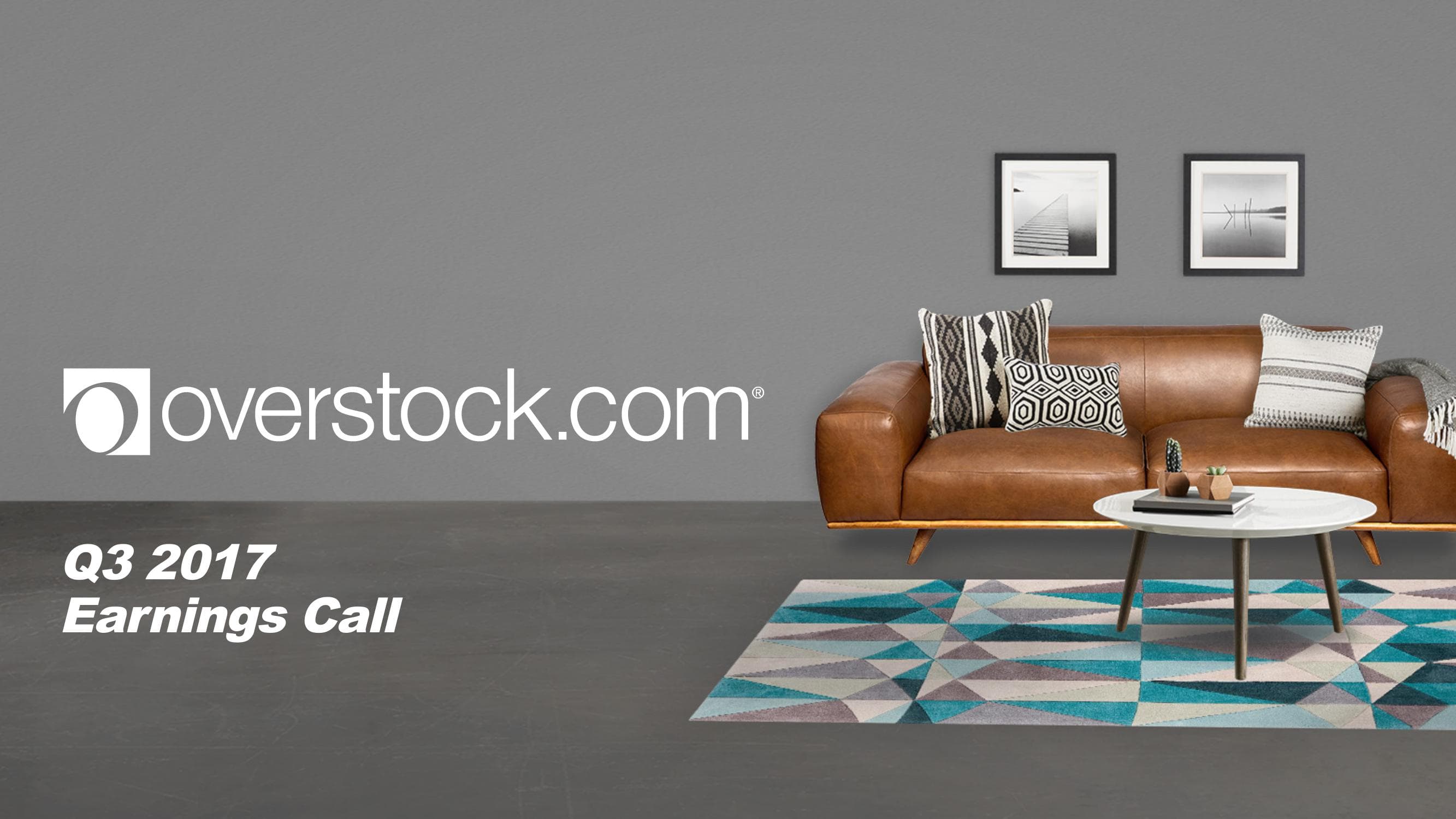 Overstock Results Presentation Deck image