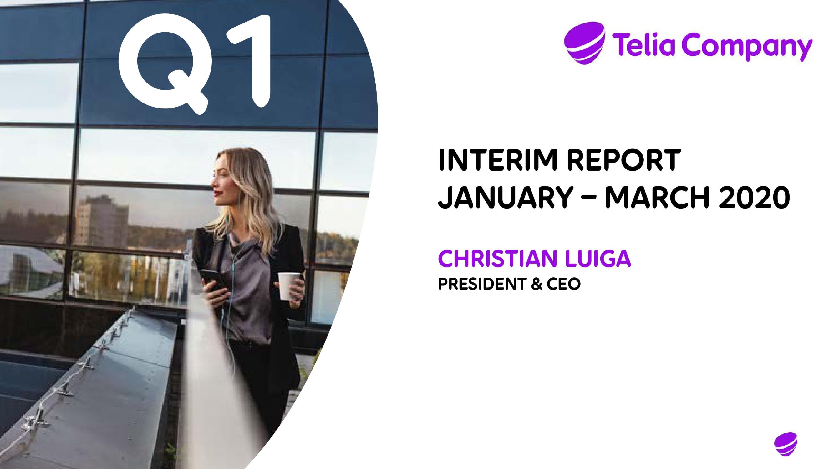 Telia Company Results Presentation Deck image