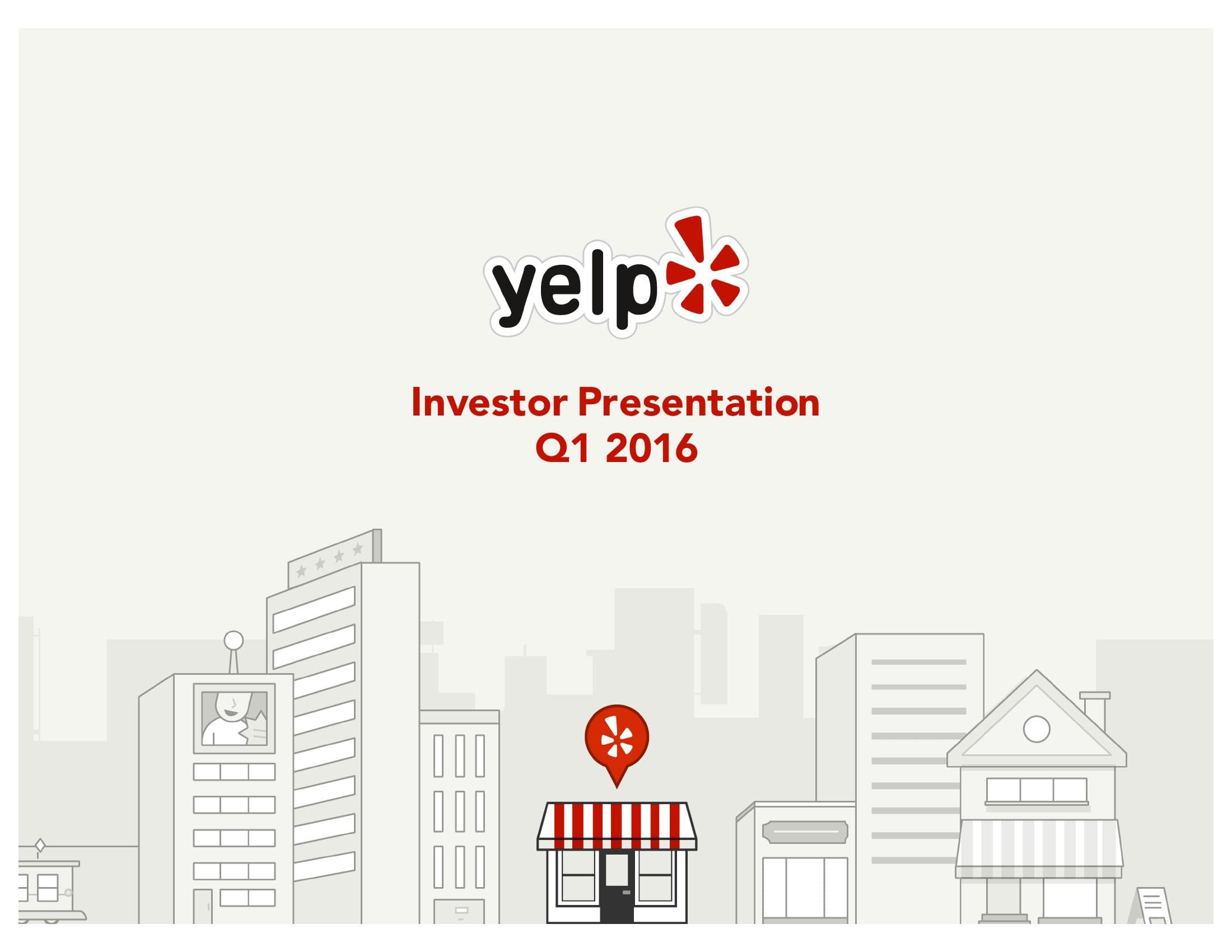 Yelp Results Presentation Deck image