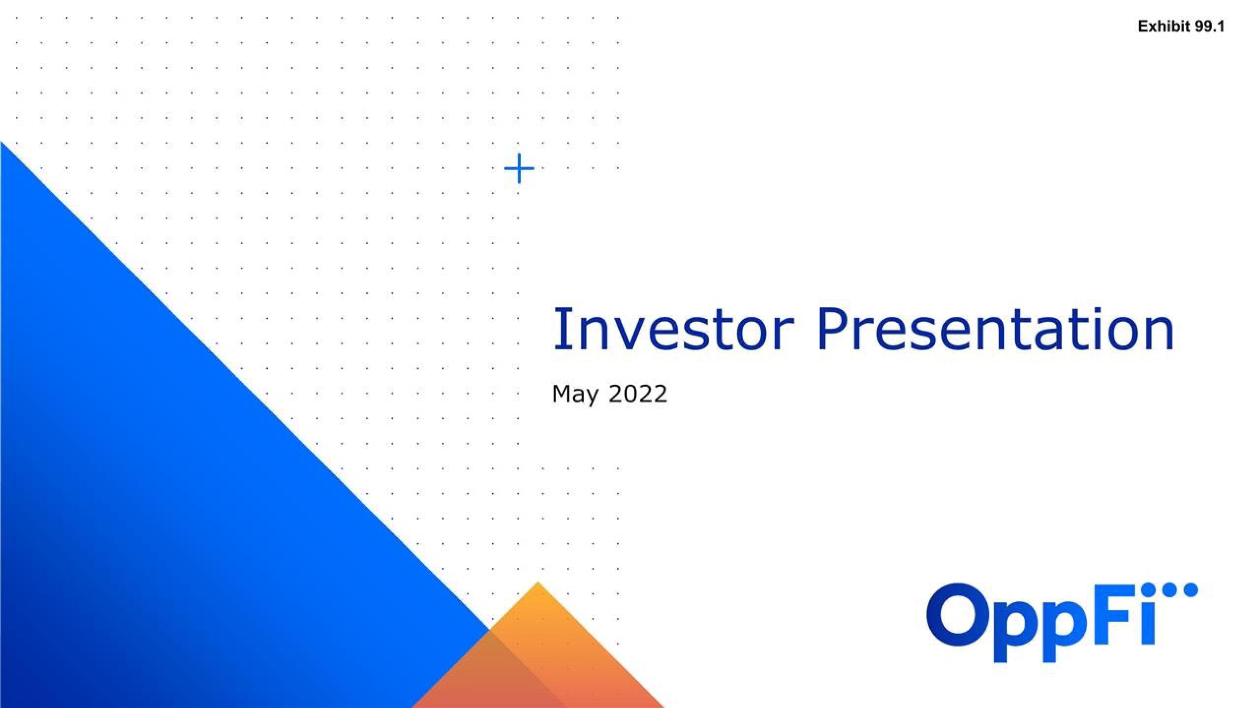 OppFi Investor Presentation Deck image