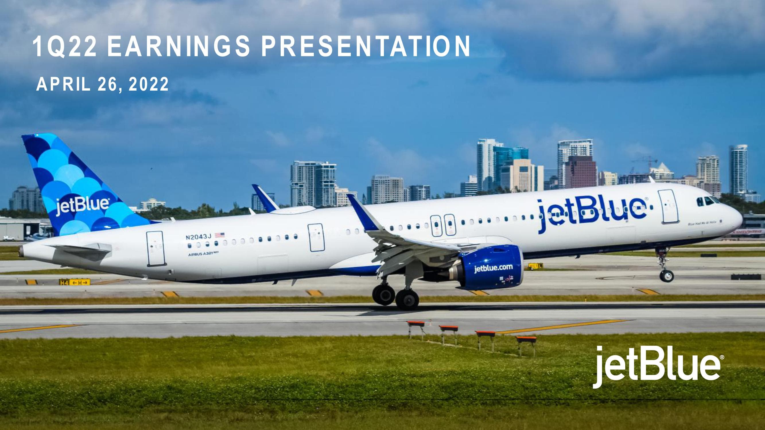 jetBlue Results Presentation Deck image