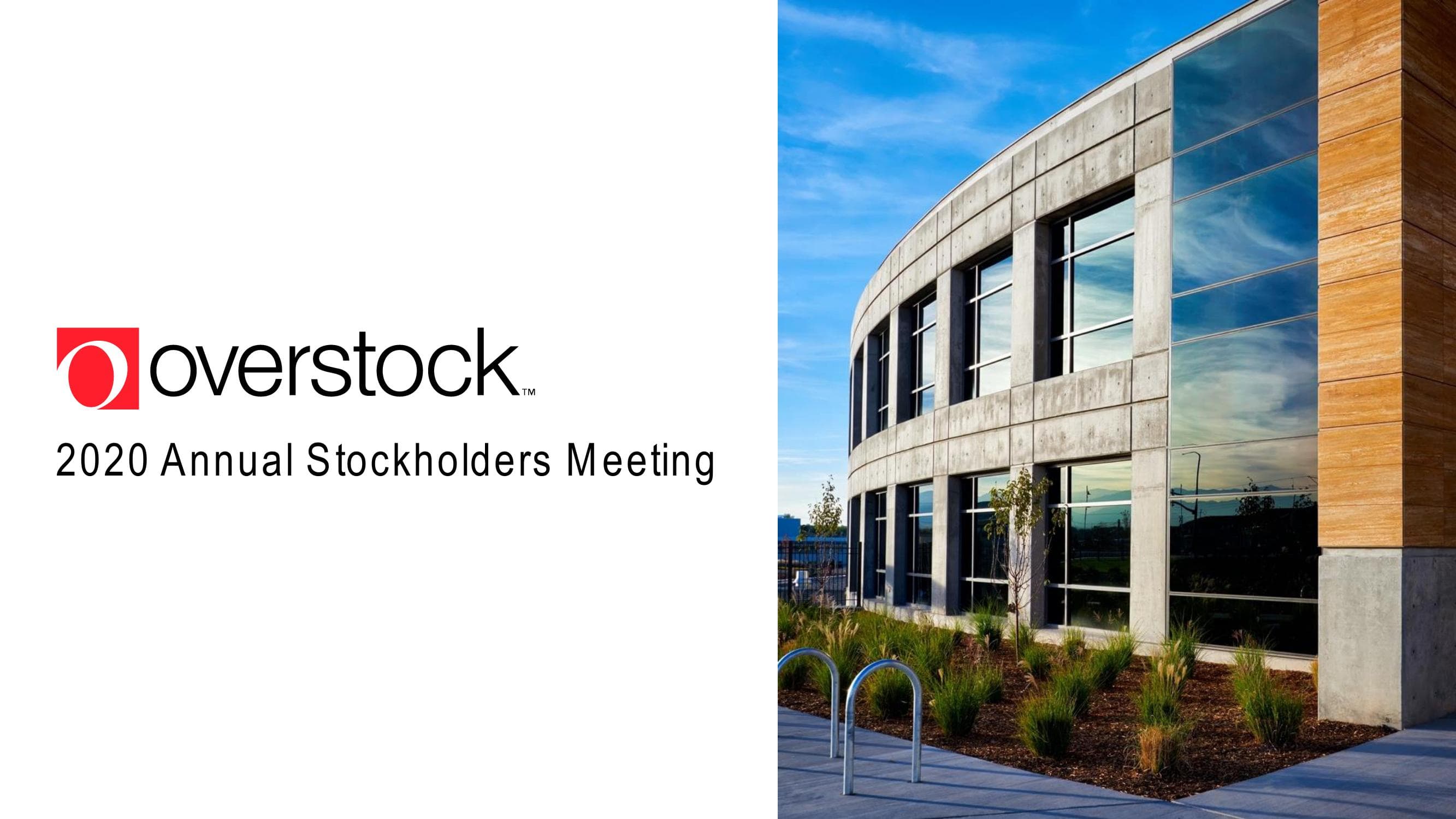 Overstock Shareholder Engagement Presentation Deck image