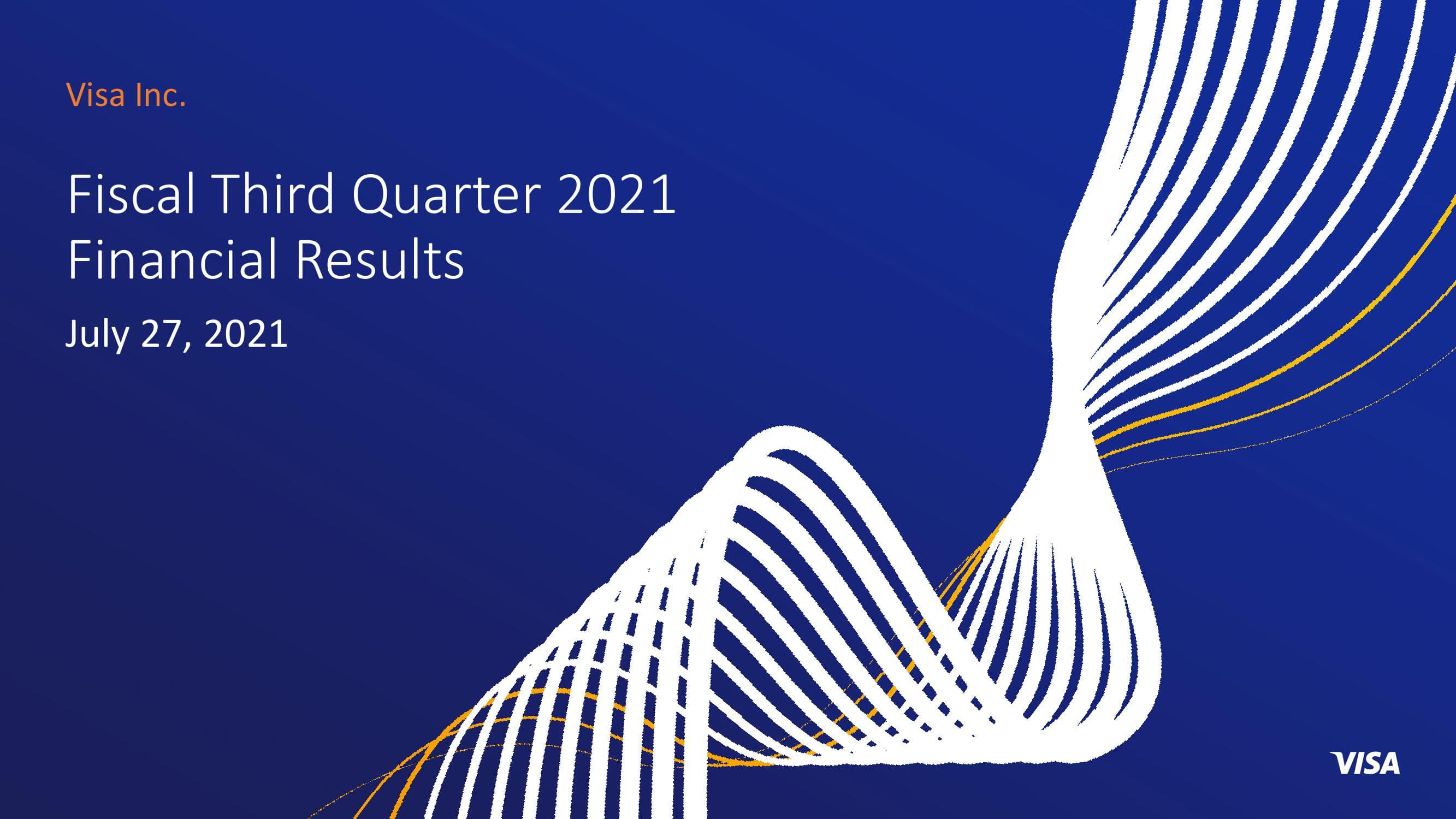 Fiscal Third Quarter 2021 Financial Results image