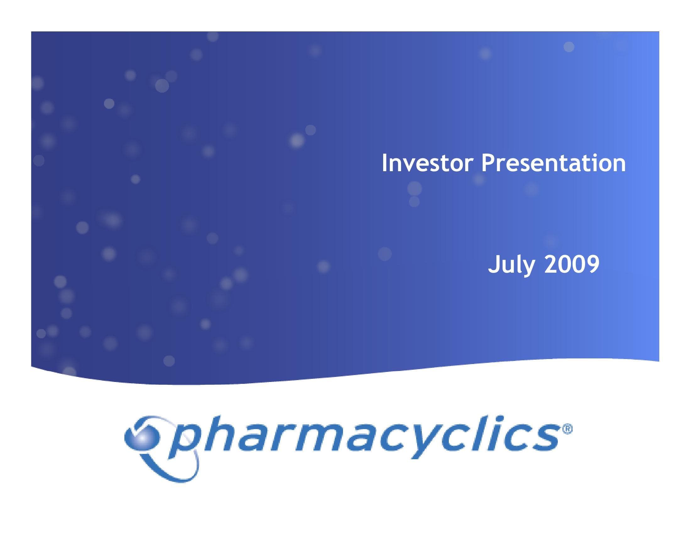 Investor Presentation image