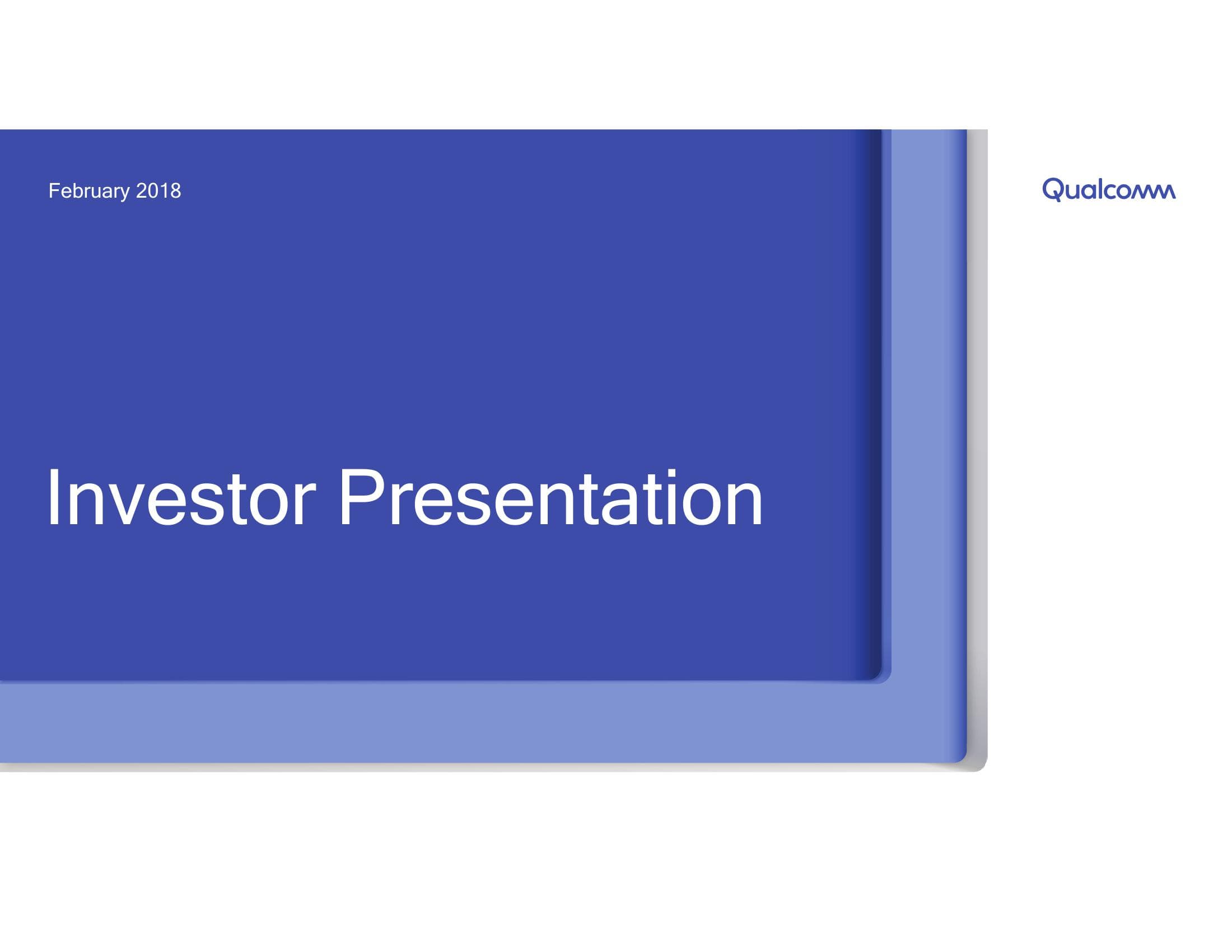 Investor Presentation  image