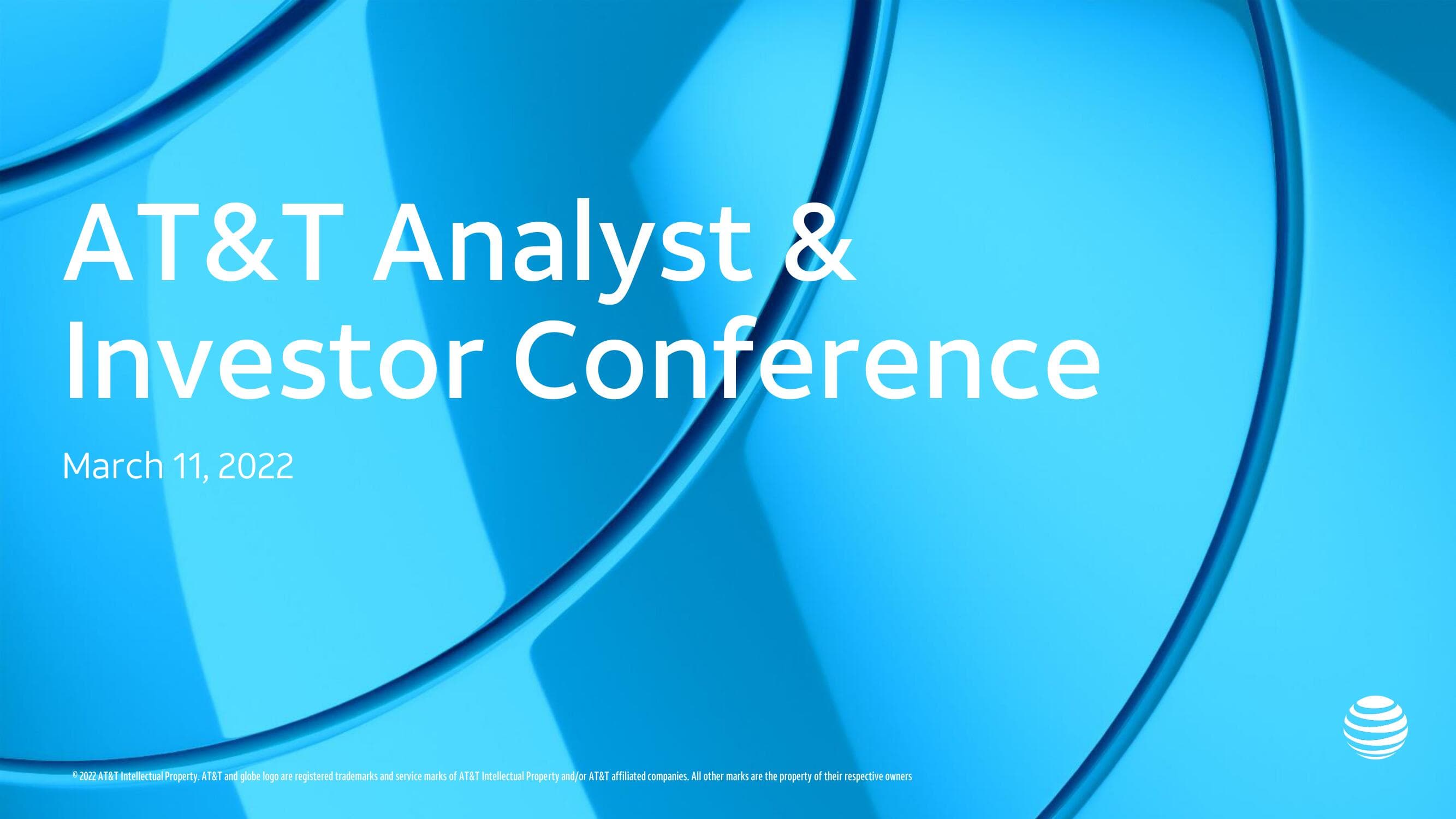 AT&T Investor Day Presentation Deck image