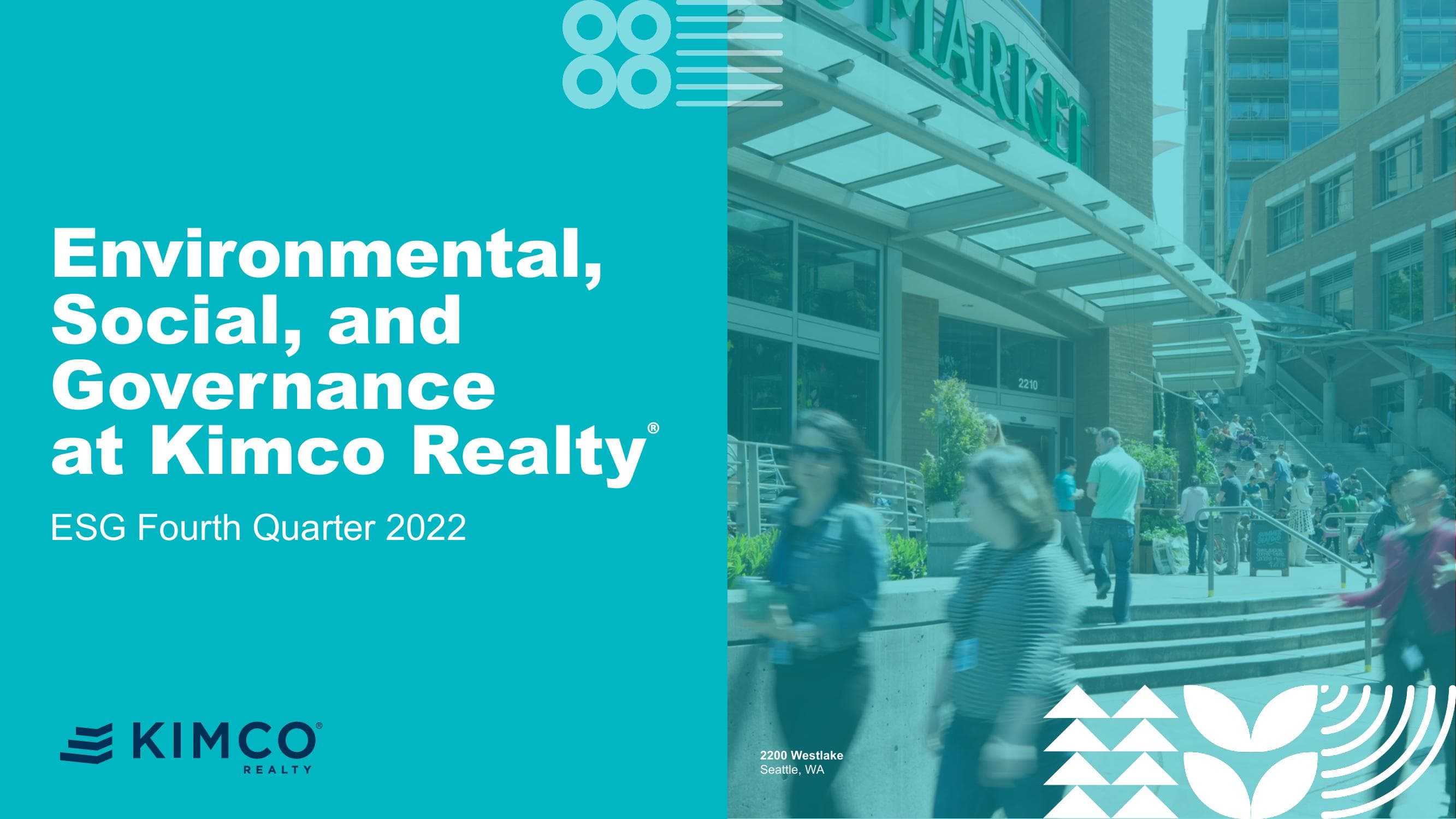 Environmental, Social, and Governance at Kimco Realty image