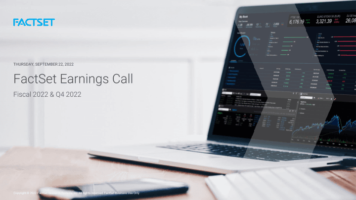 FactSet Earnings Call image