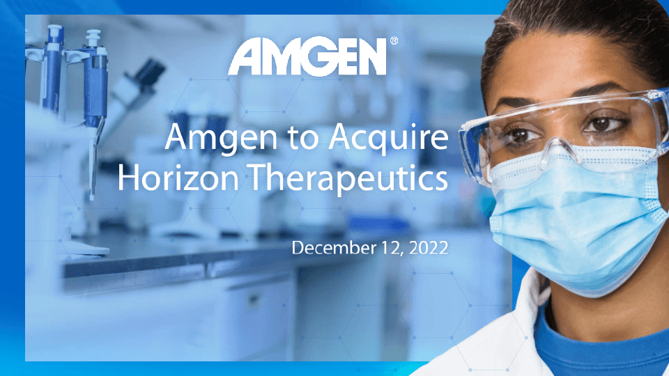 Amgen to Acquire Horizon Therapeutics image