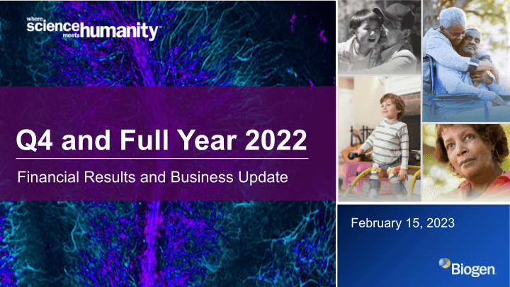 Biogen Q4 and Full Year 2022 image